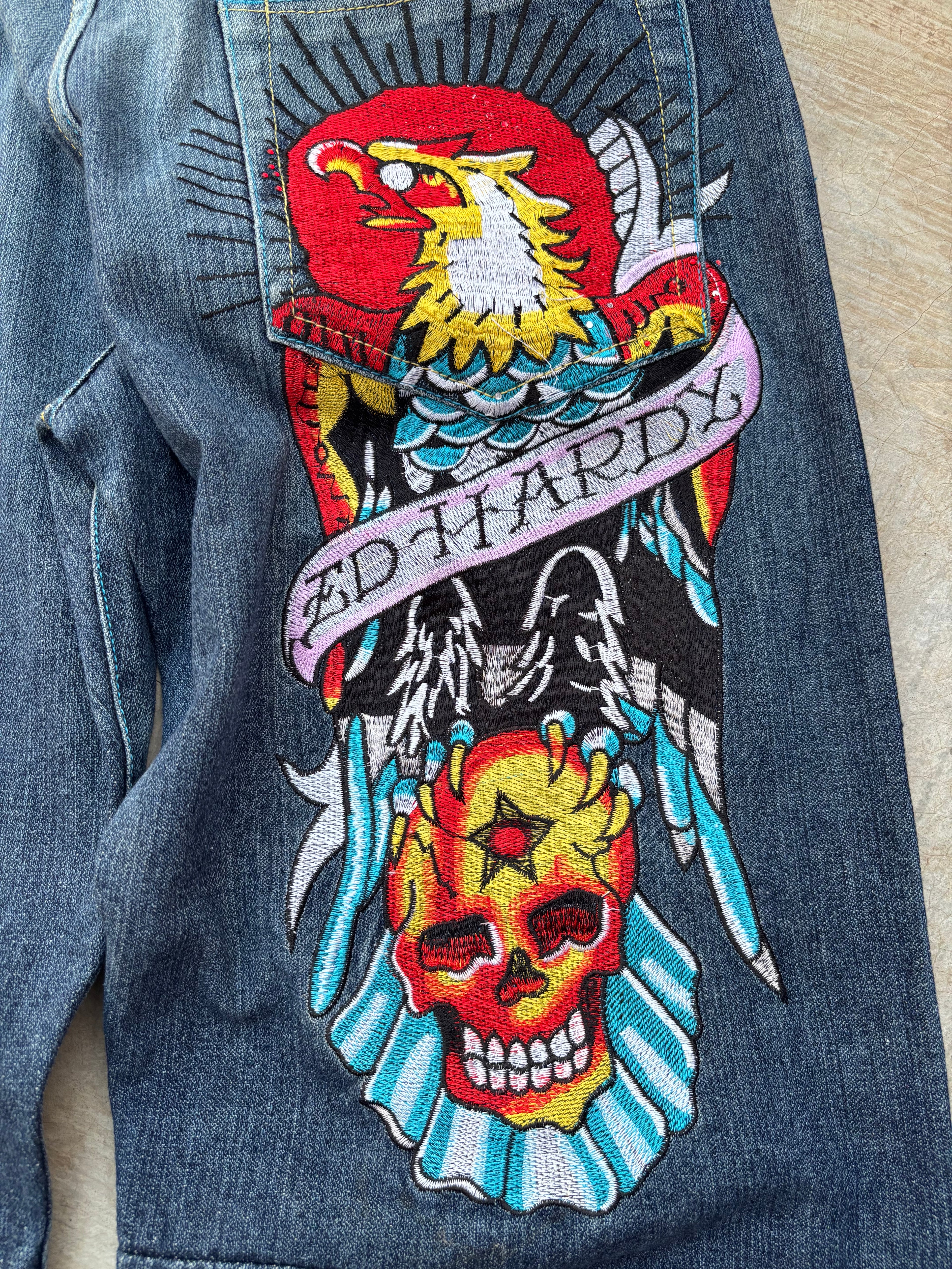 Vintage 00s Edhardy Y2k Pant 36