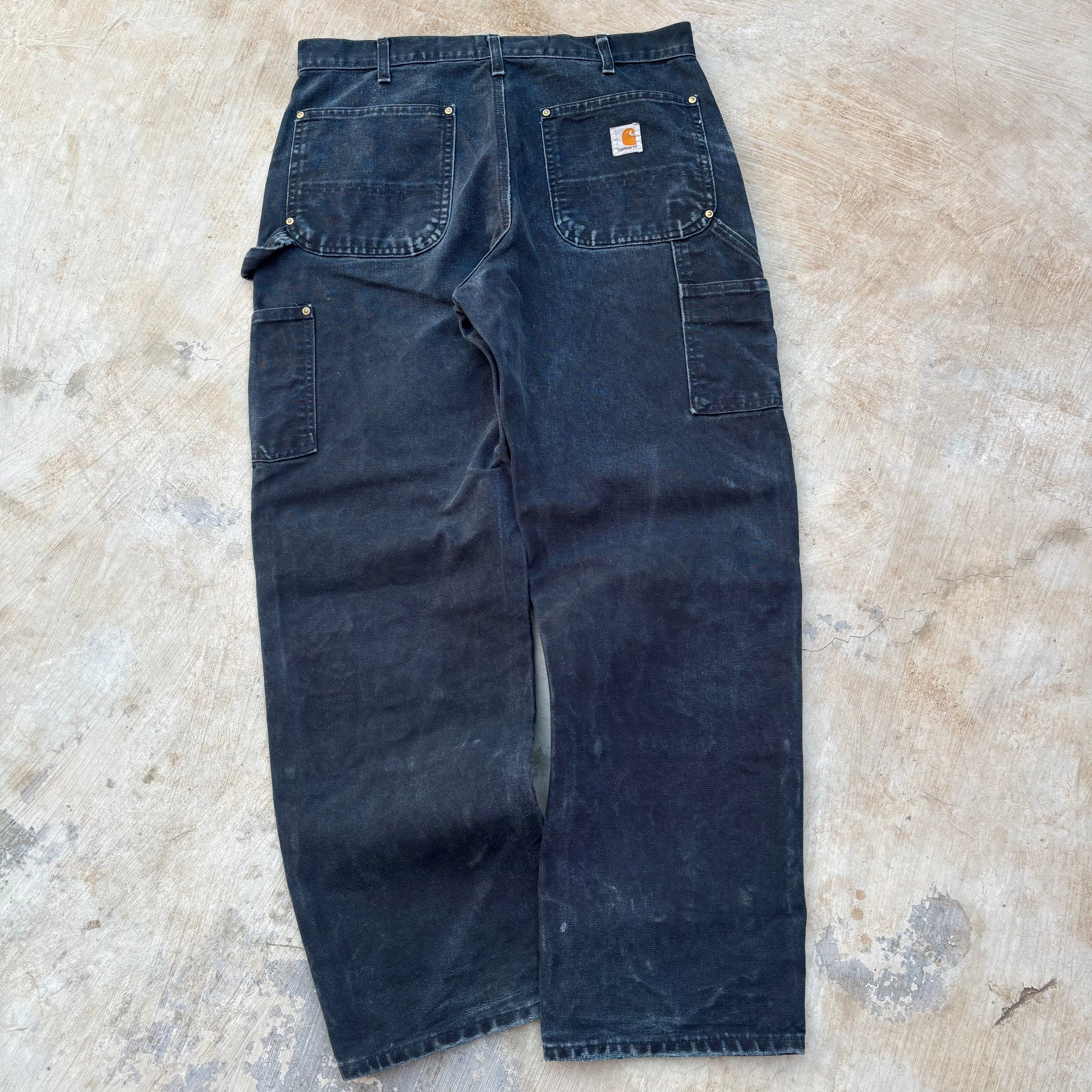 Vintage Sunfaded Carhartt Double Knee Pant 34
