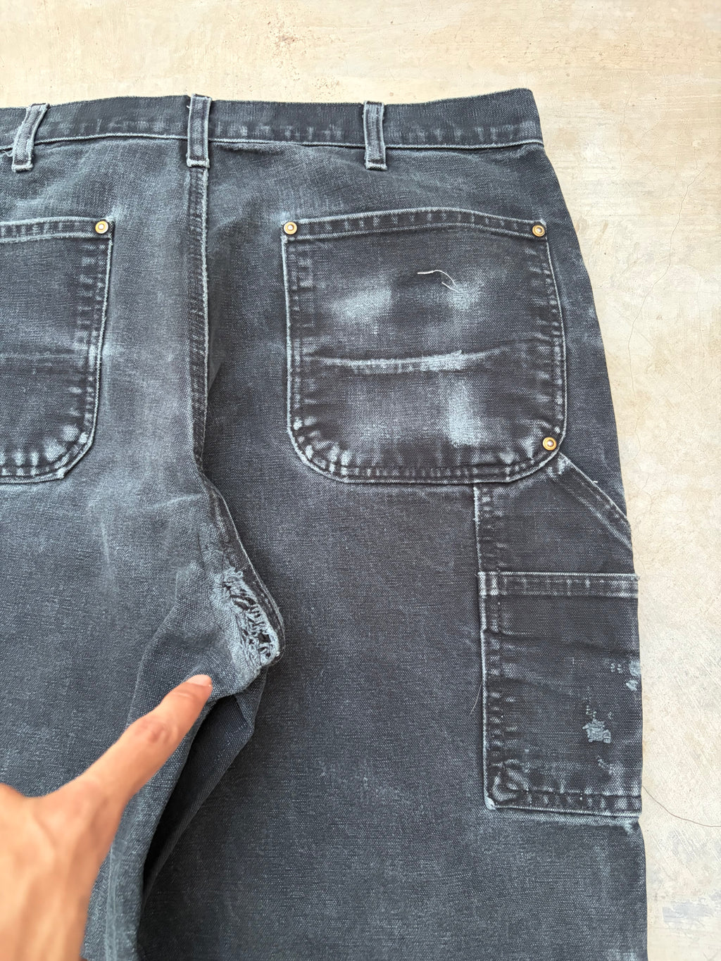 Vintage Faded & Thrashed Carhartt Double Knee 36