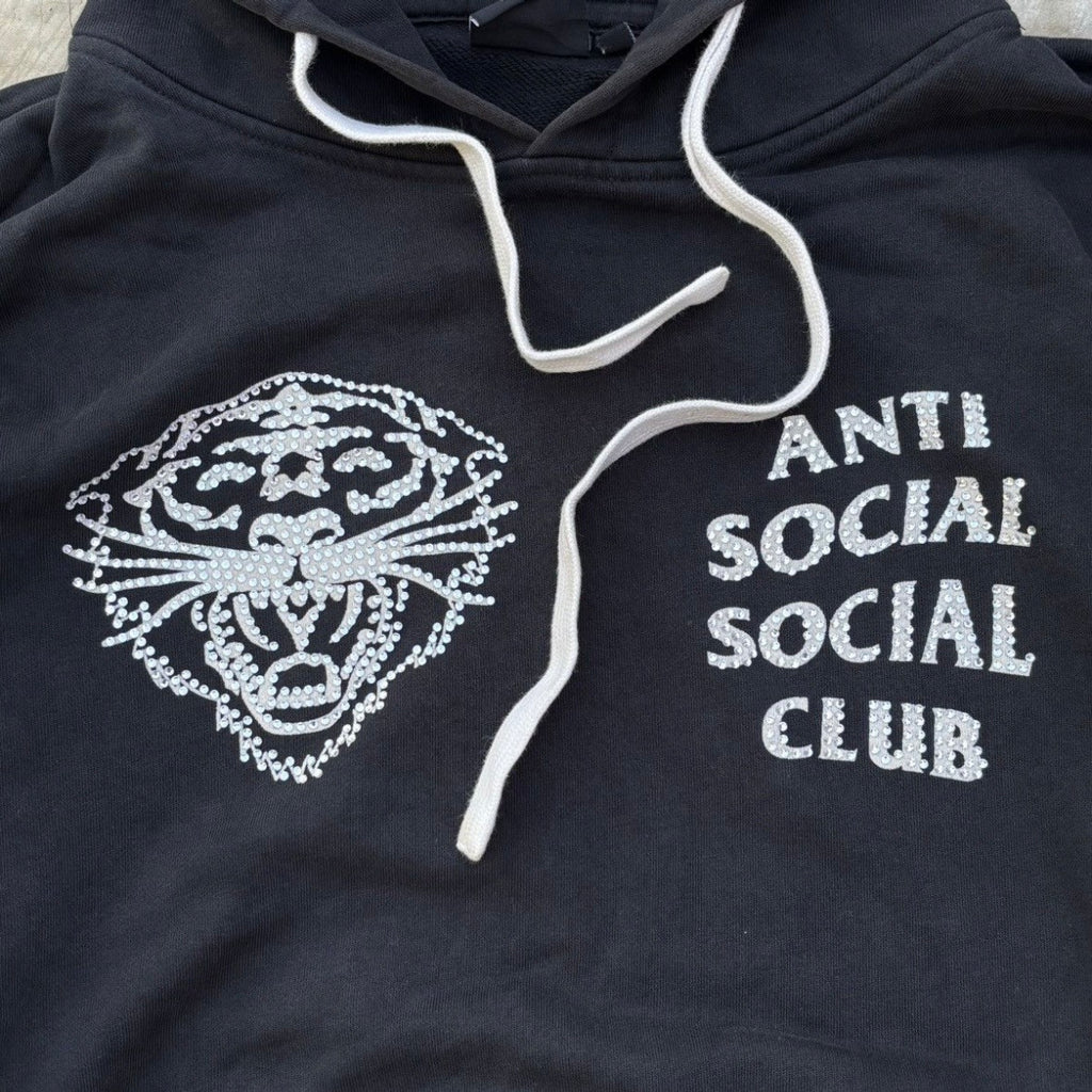 Vintage Edhardy X Anti Social Social Club Hoodie L/XL
