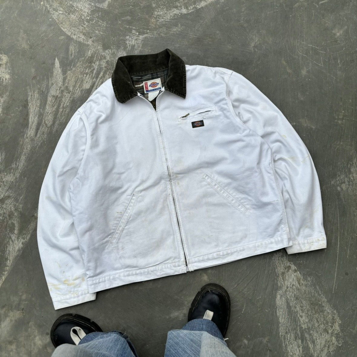Vintage 90s Dickies Flannel Lined Jacket XL