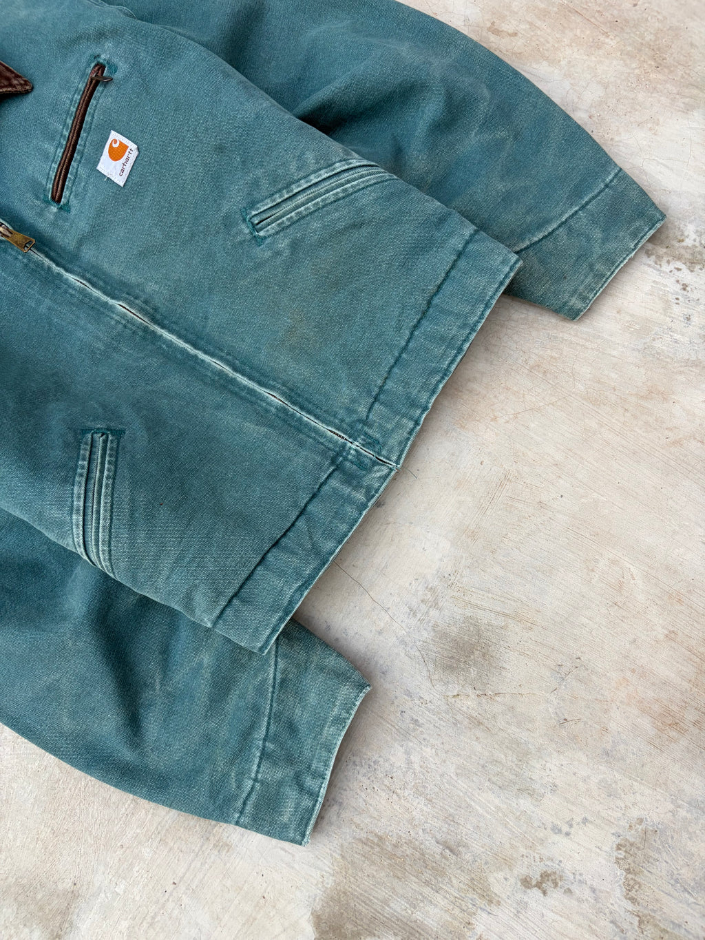 Vintage 00s Carhartt Detroit Jacket WJ097 DTL Small