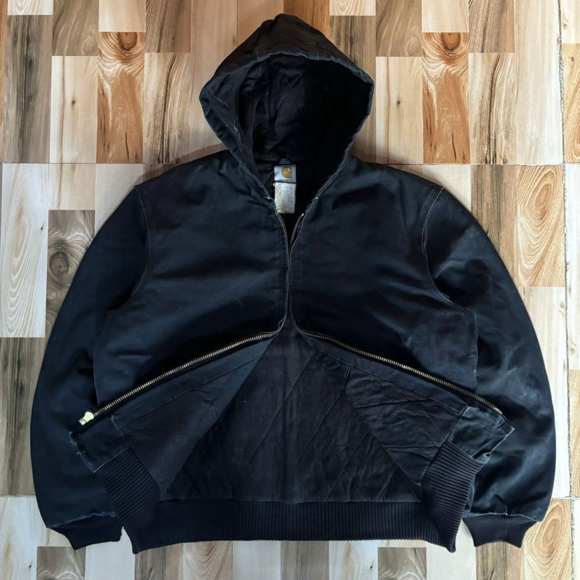 Vintage 00s Carhartt Active Jacket BLK L