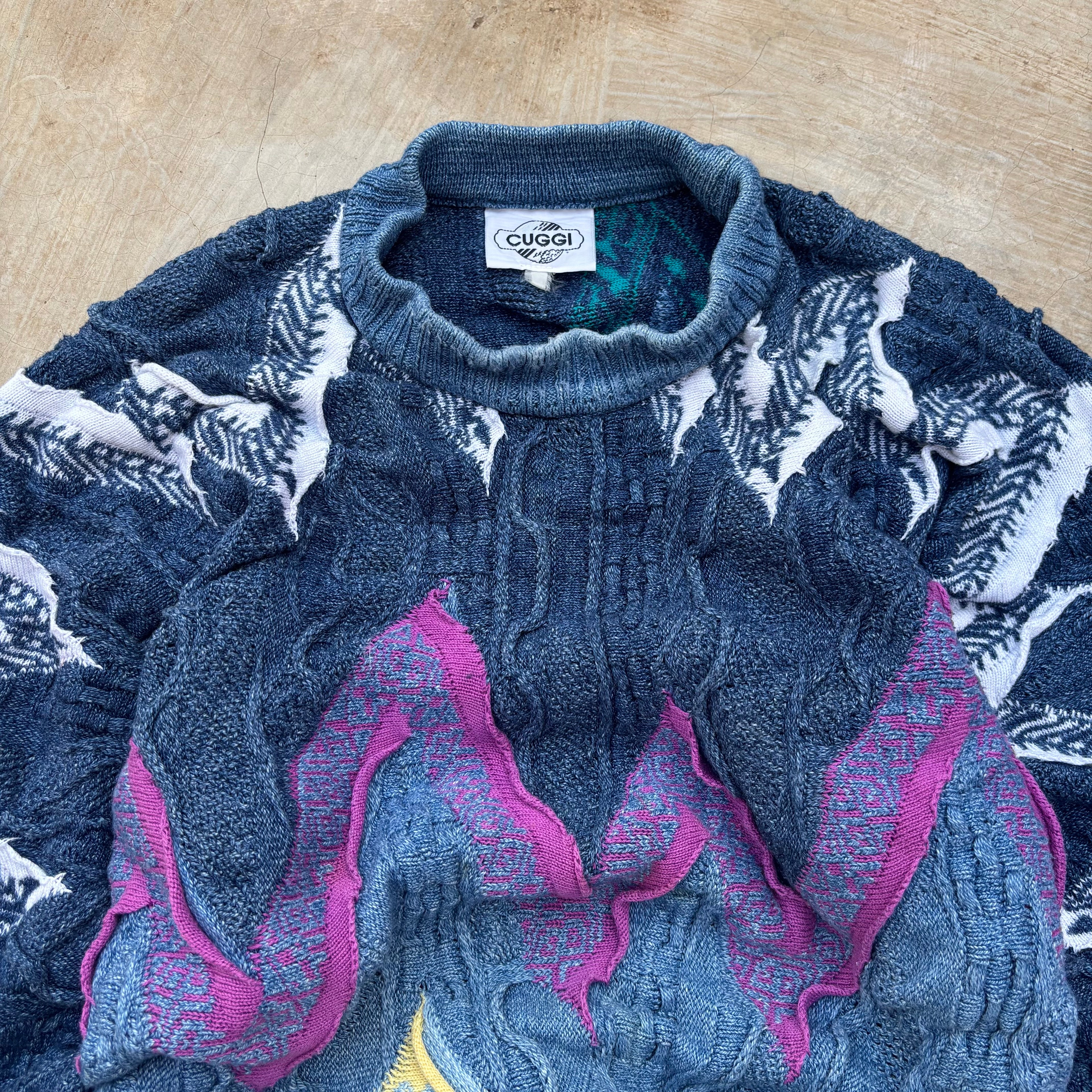 70s Coogi Knitwear Sweater L/XL