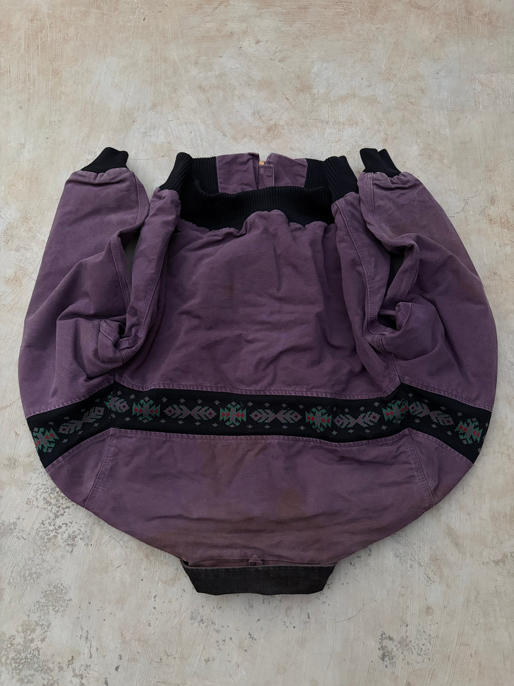Vintage 1994 Carhartt Santa FE Aztec Jacket L