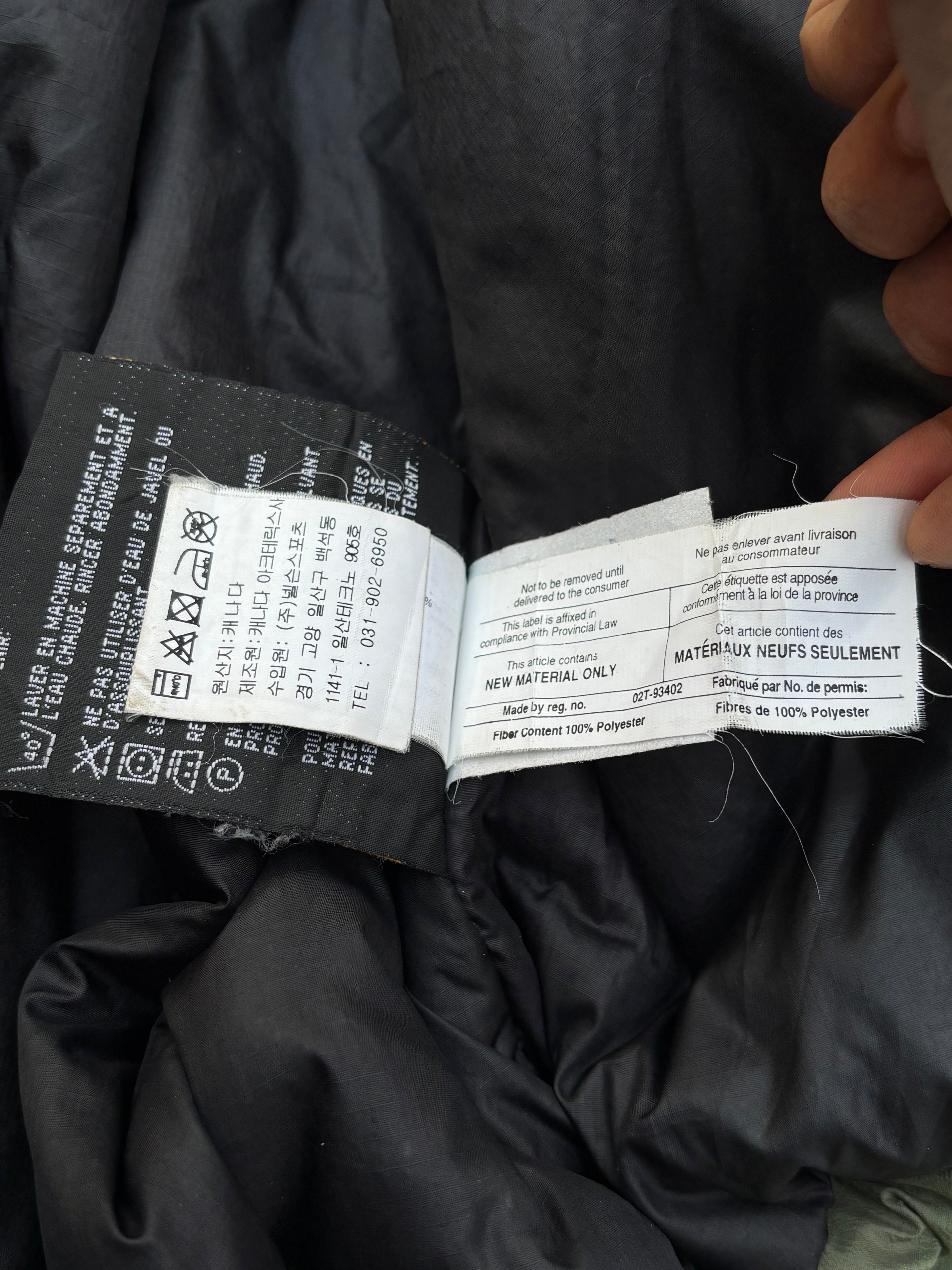 Vintage 00s Arcteryx Fission AR Jacket S/M