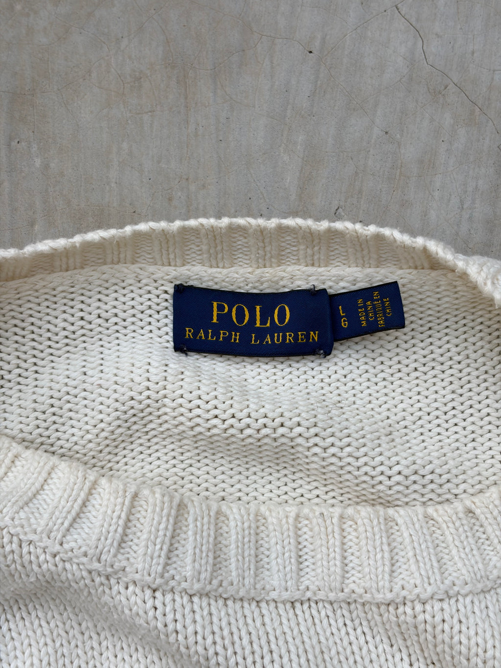 Vintage Polo Ralph Lauren Polo Bear Sailor Sweater M/L