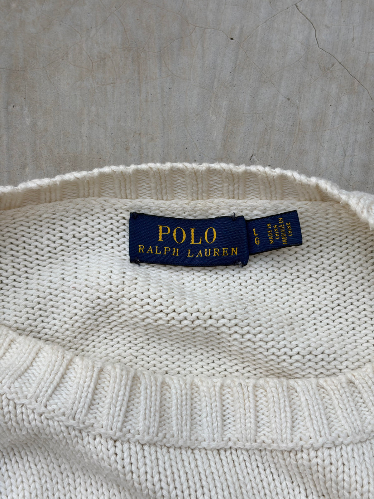 Vintage Polo Ralph Lauren Polo Bear Sailor Sweater M/L