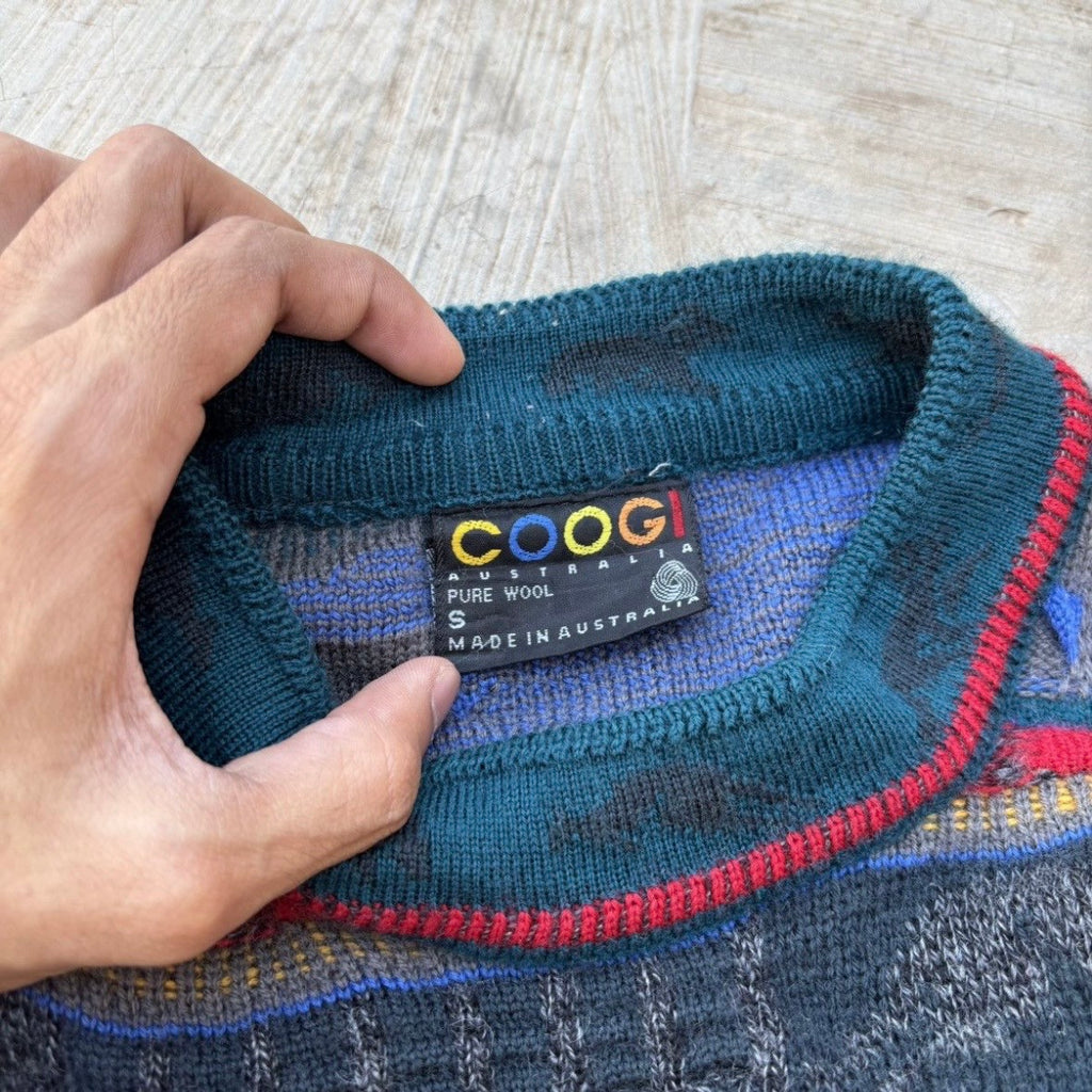 Vintage 90s Coogi Knitwear S
