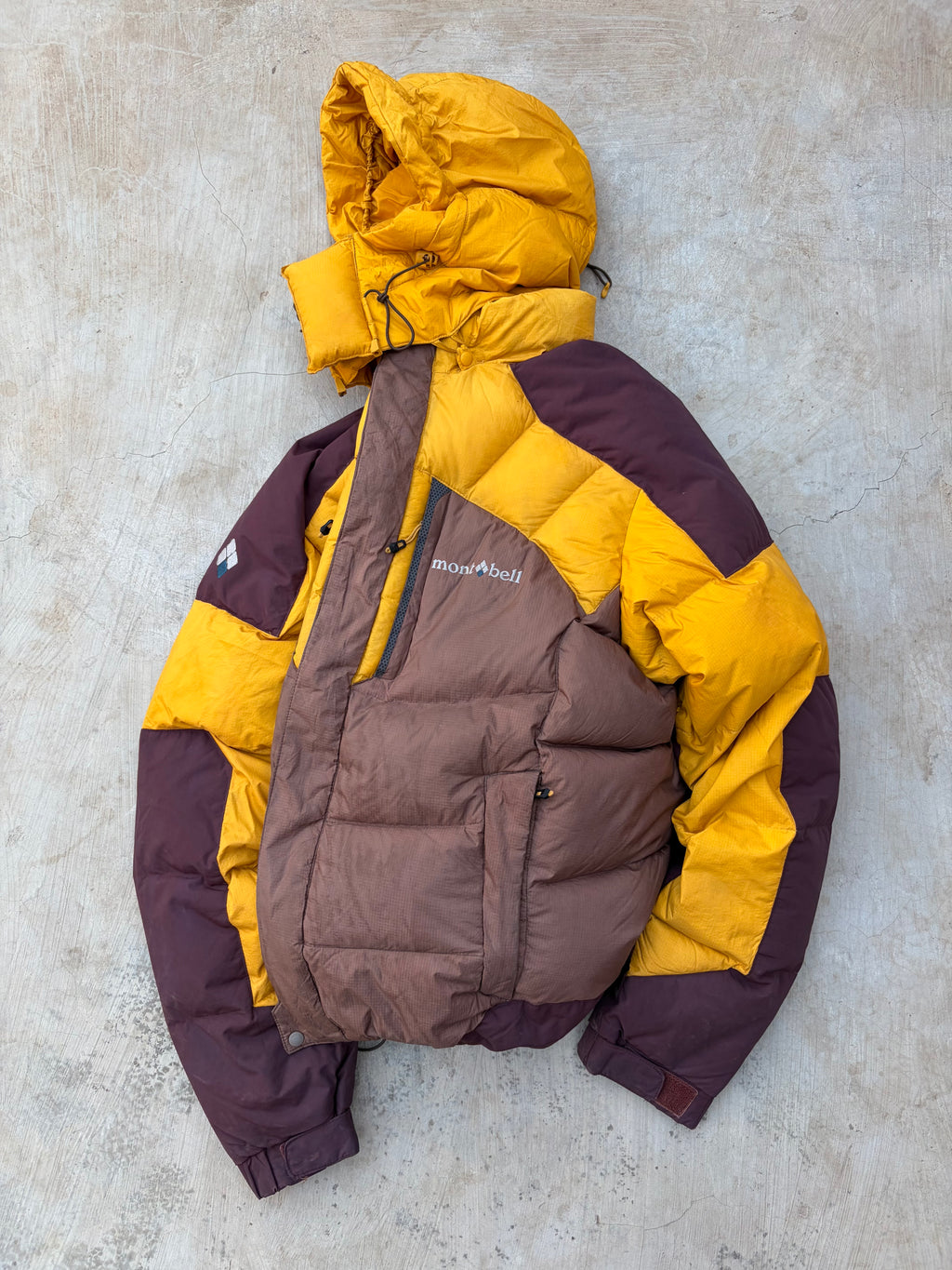 Vintage 00s Montbell EX700 puffer down jacket L