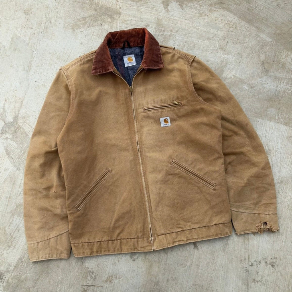 Vintage 00s Carhartt Detroit Jacket BRN M