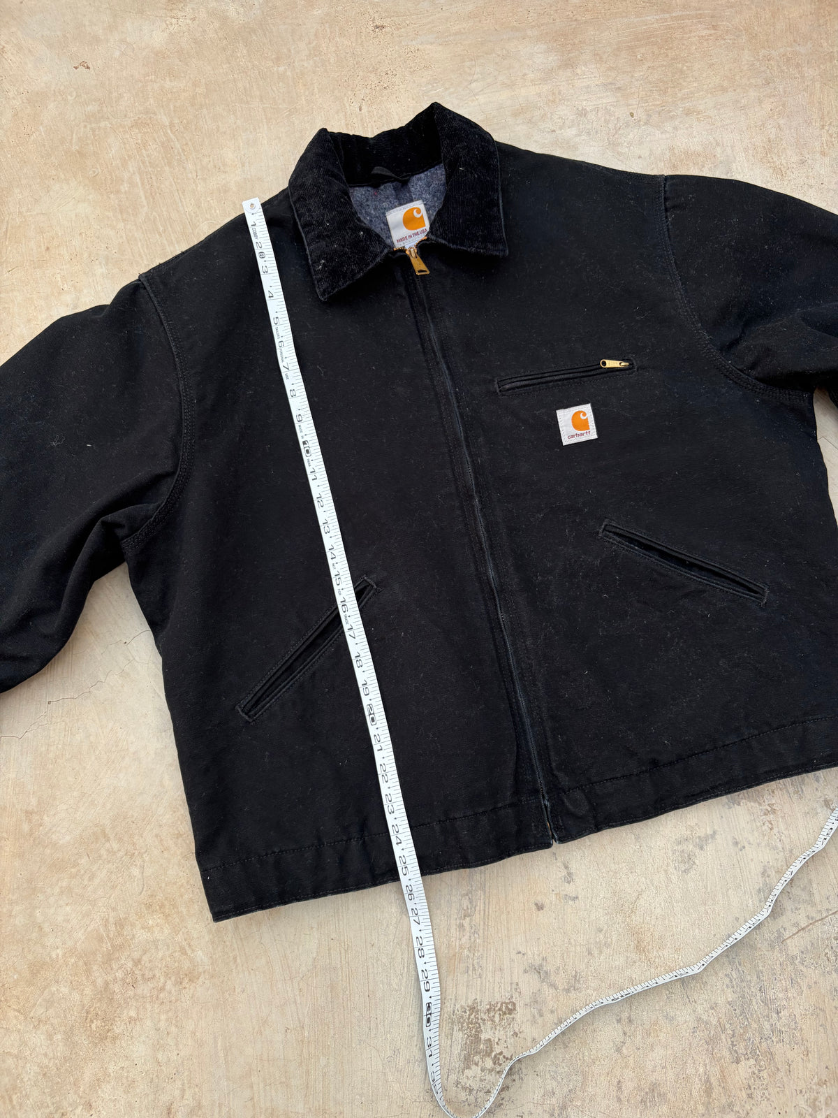 Vintage Carhartt Detroit Jacket J001 BLK L/XL