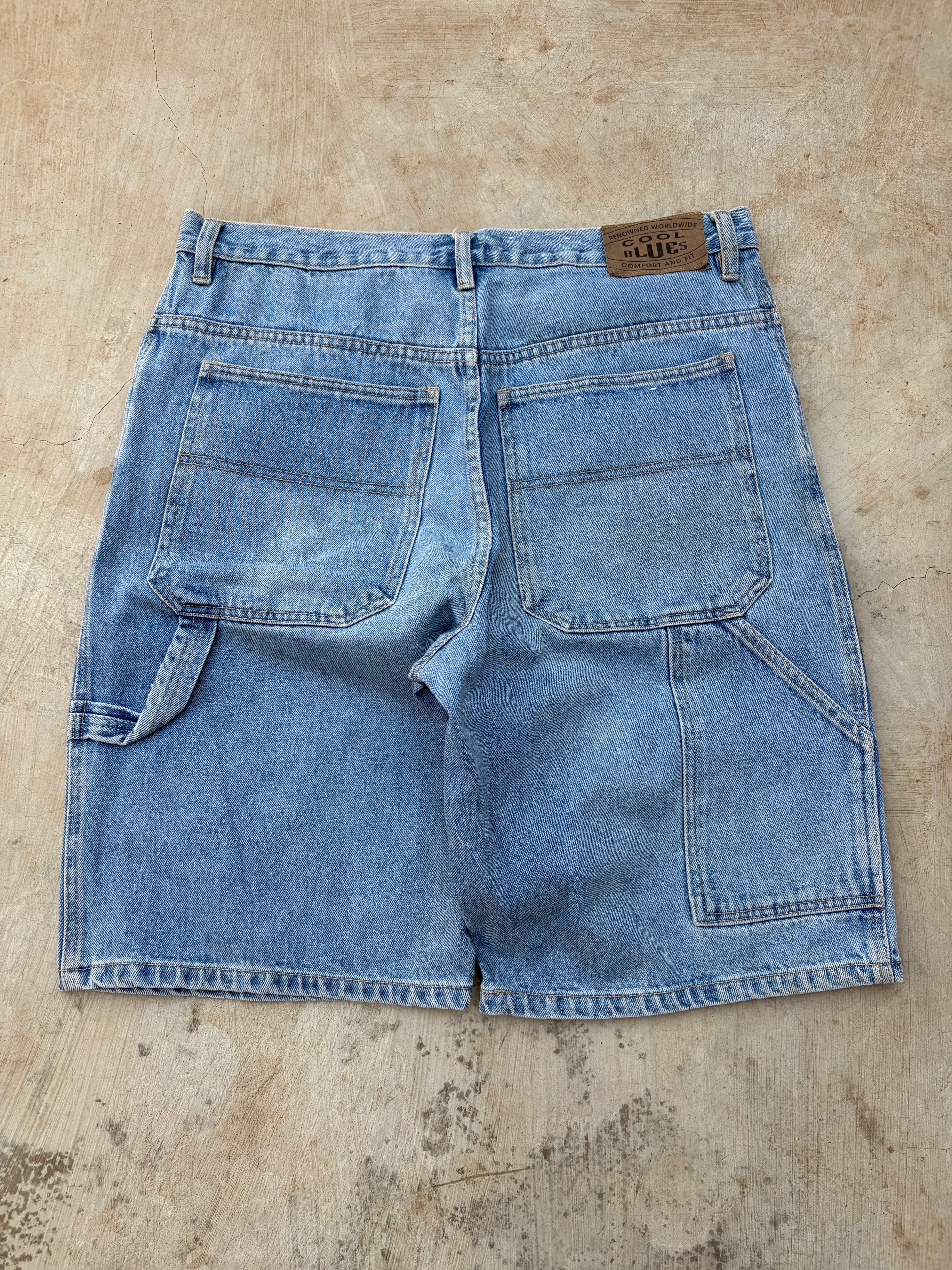 Vintage 90s Blues Jorts 34