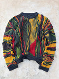 Vintage 90s COOGI Australia 3D Mercerised Cotton Knit Sweater S