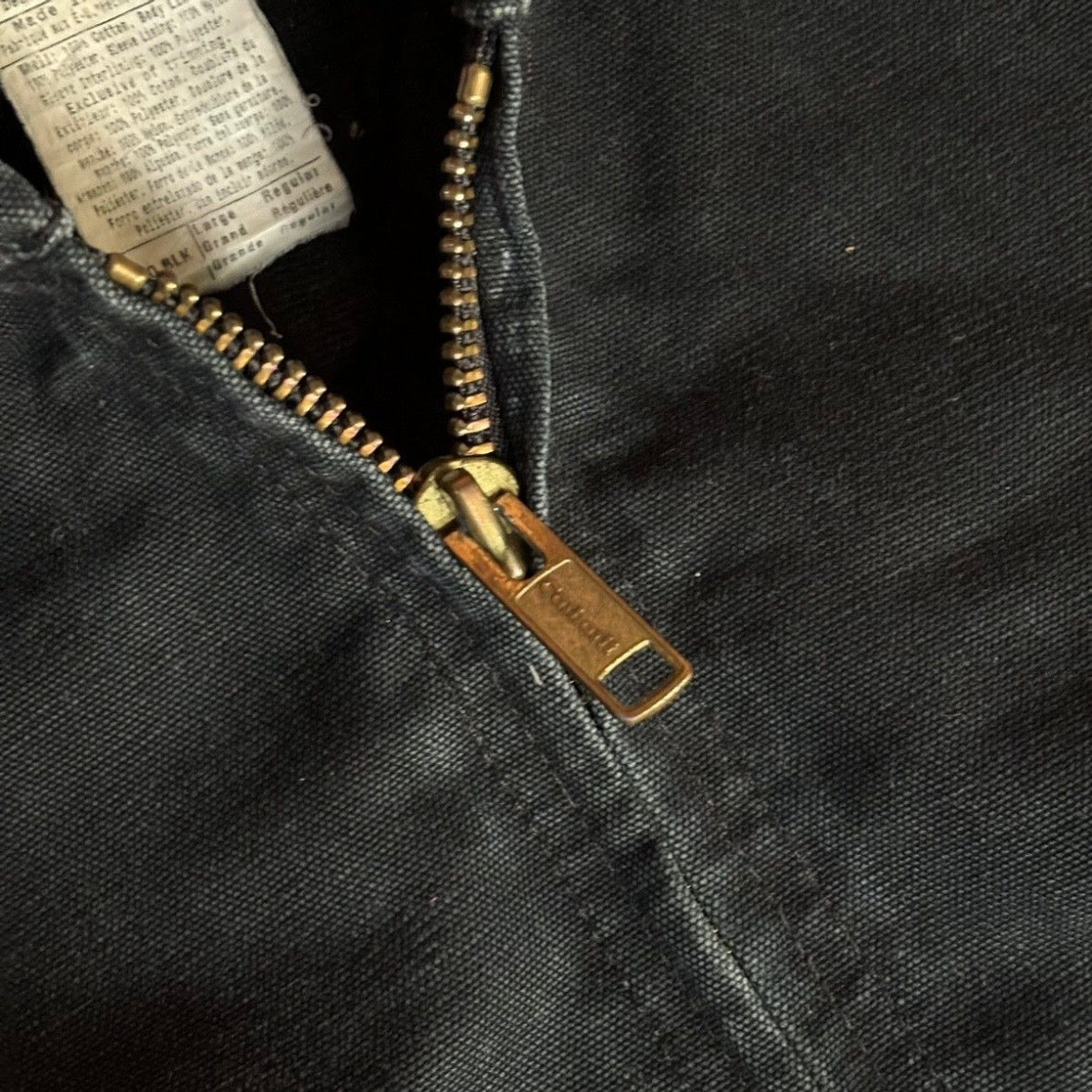 Vintage 00s Carhartt Active Jacket BLK L