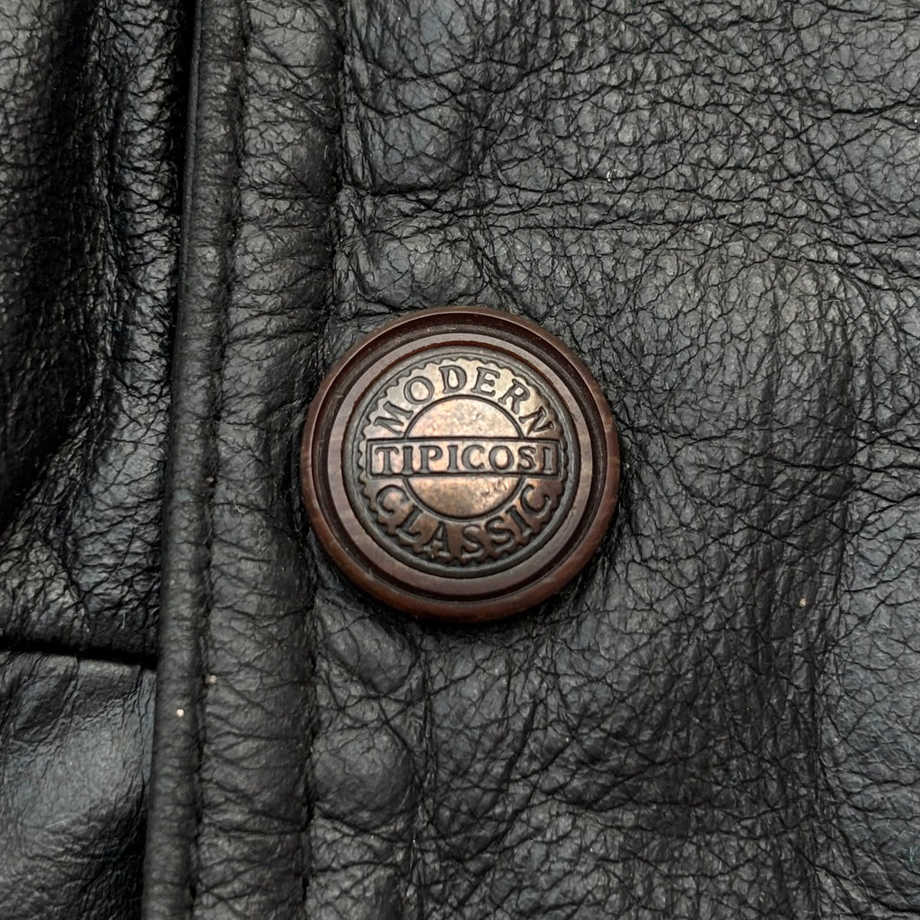Vintage 90s Tipi Cosi Leather Jacket M/L