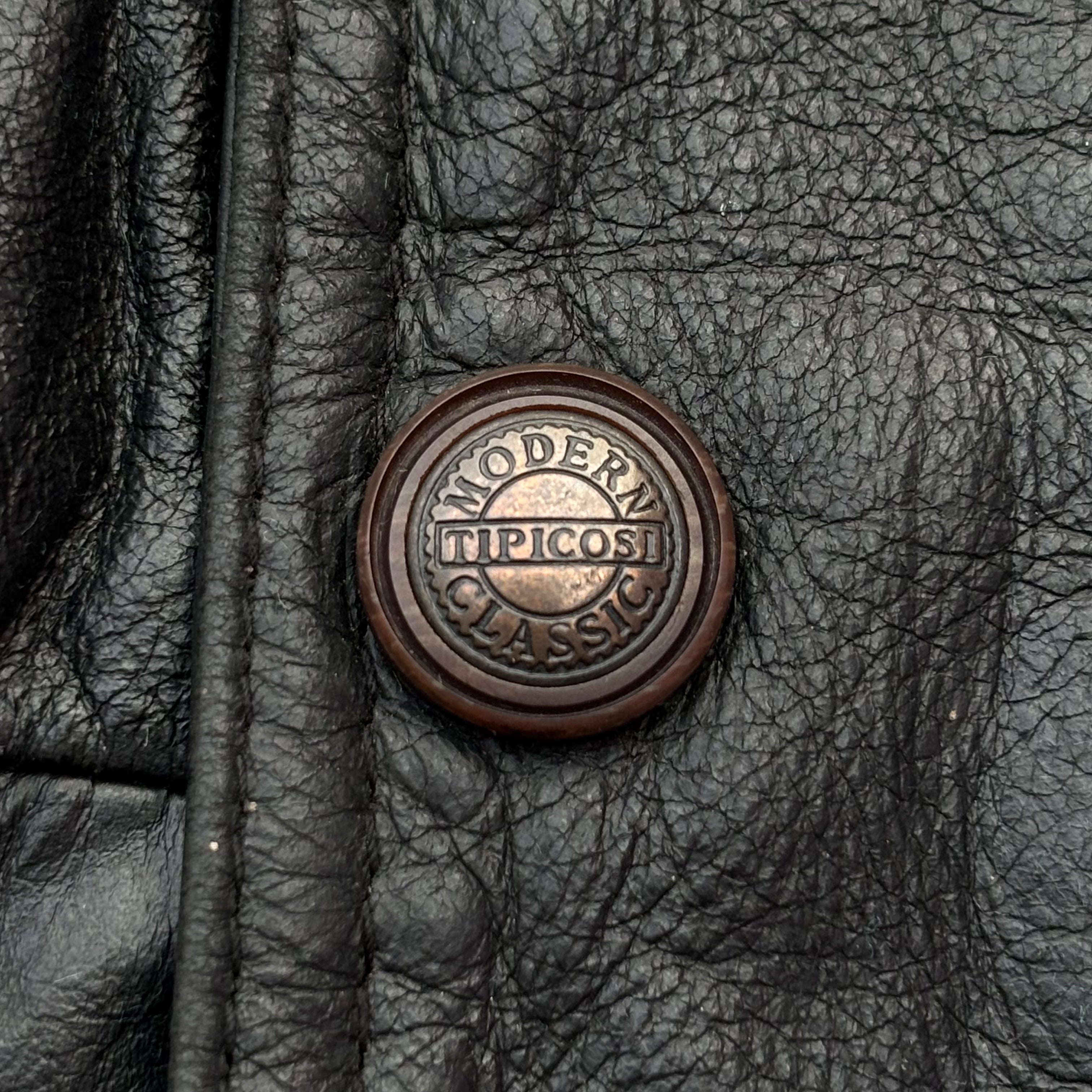 Vintage 90s Tipi Cosi Leather Jacket M/L