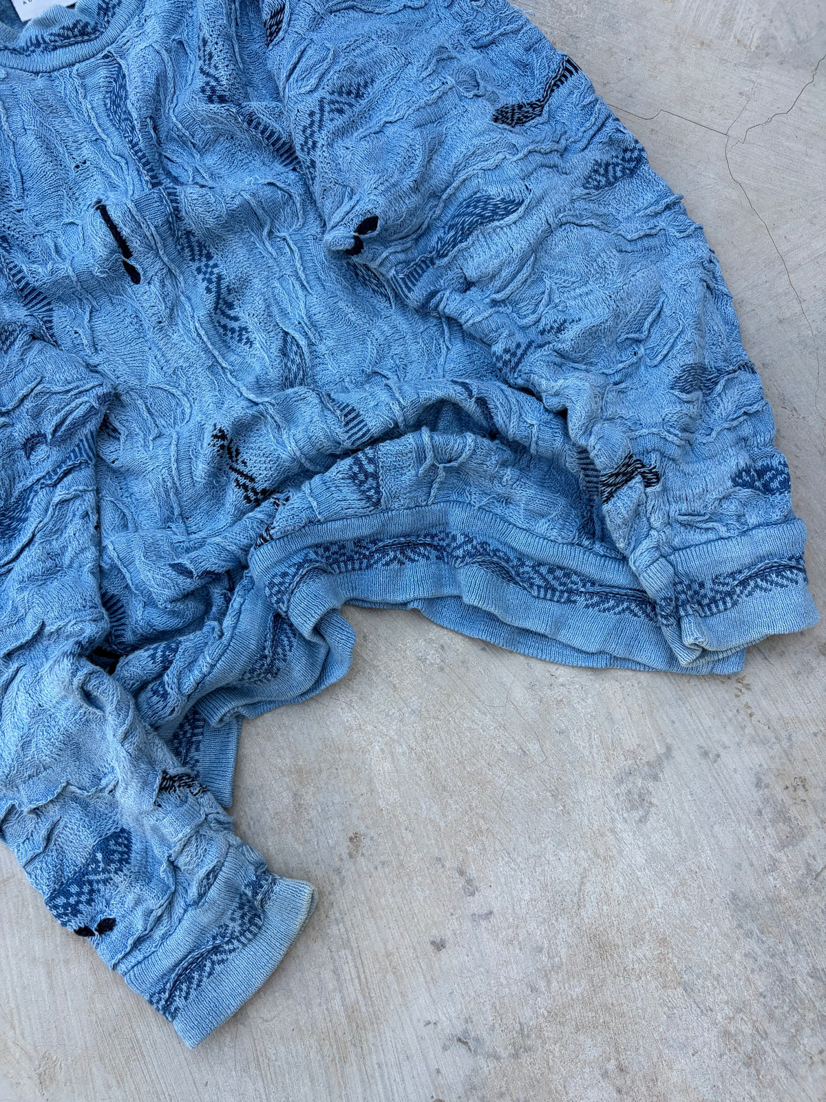 Rare 90s Vintage COOGI Blues Australia 3D Knit Sweater M/L