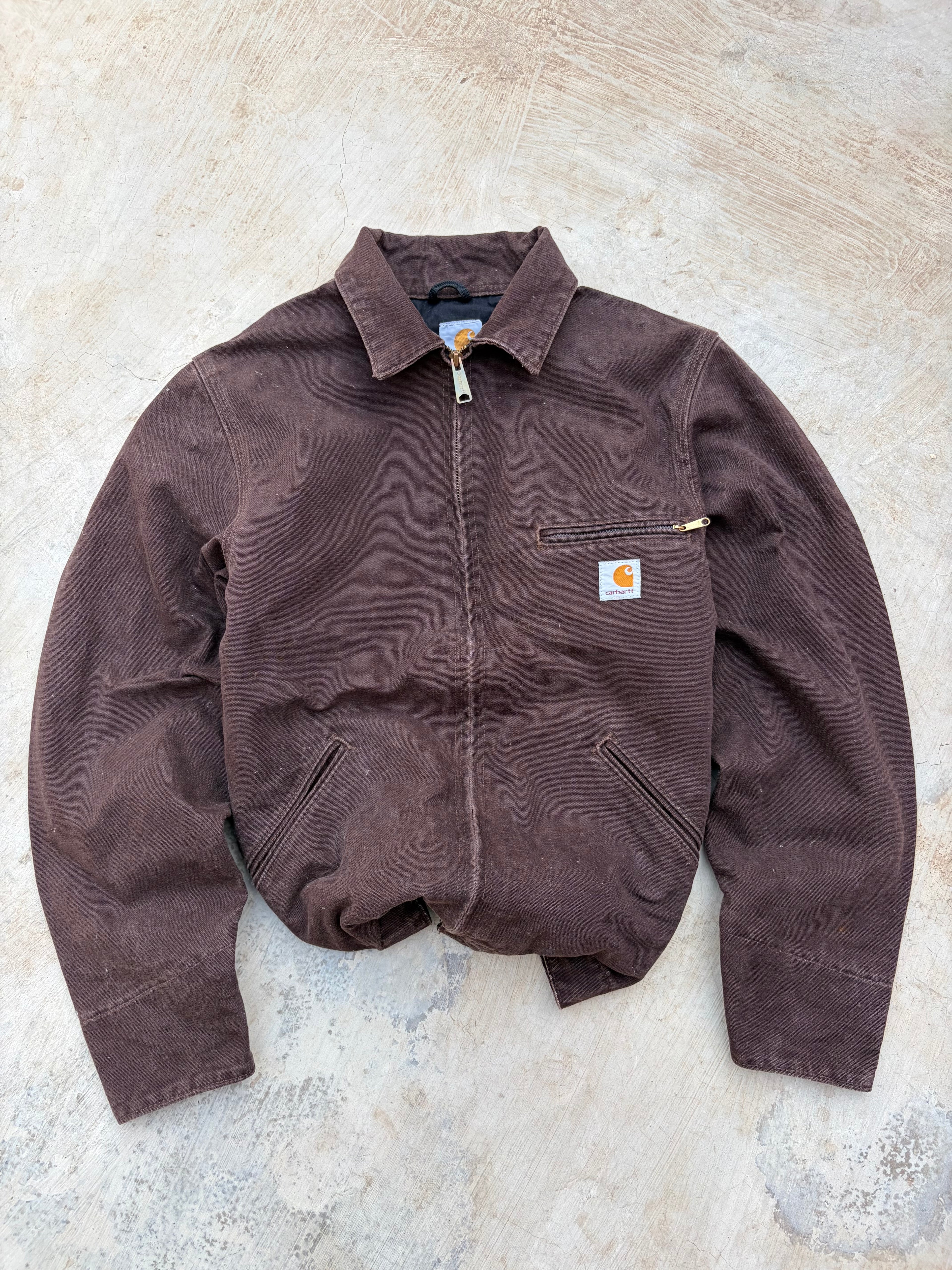 Vintage Carhartt Detroit Jacket EJ196 DKB S