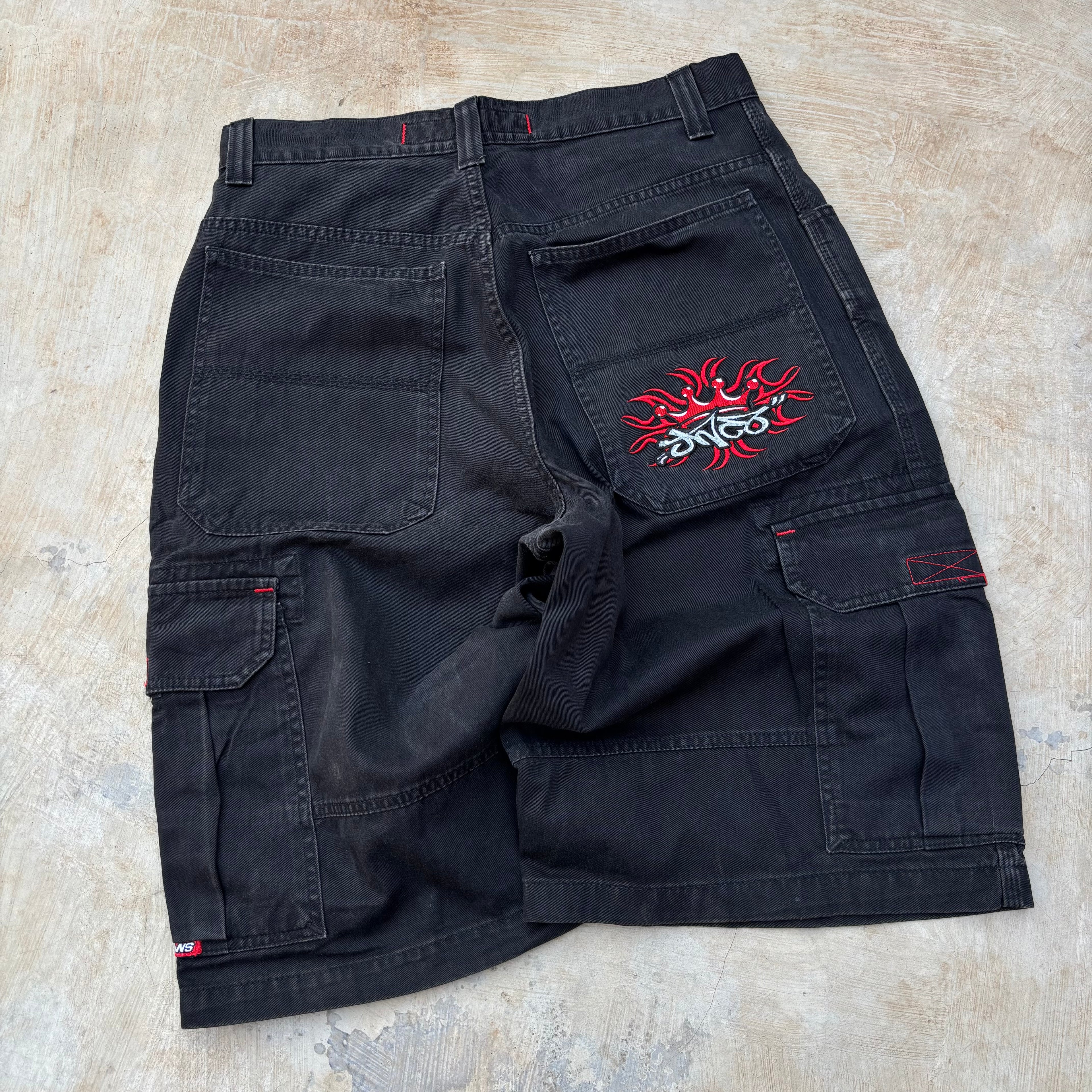Vintage 90s Jncos Spell Out Jorts 32