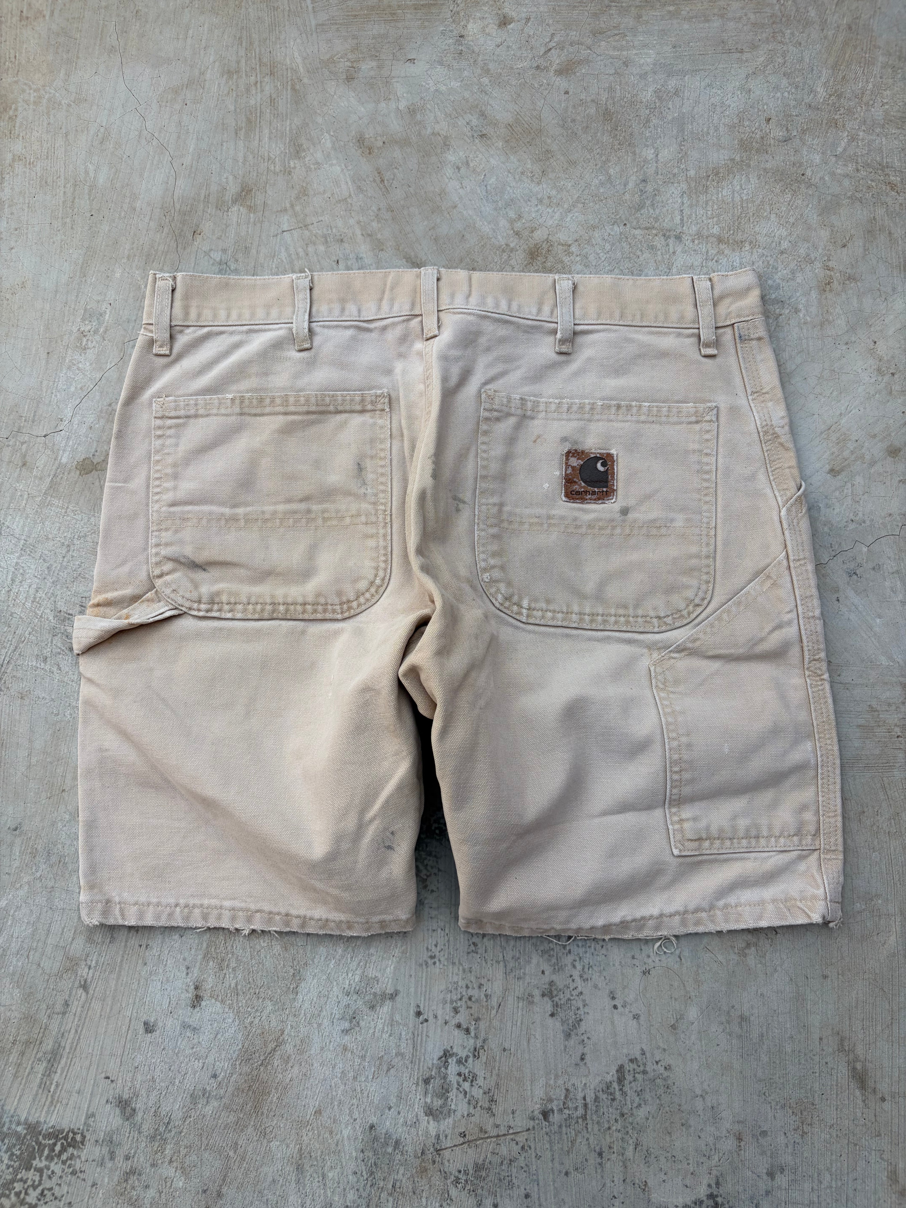 Vintage 00s Carhartt Jorts Big Logo 36