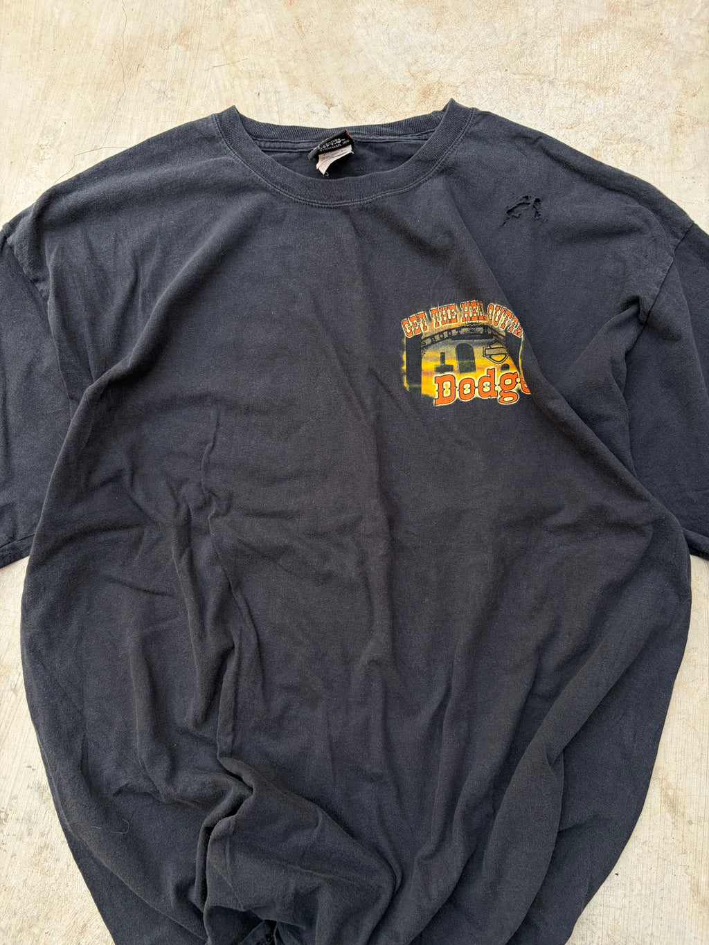 Vintage 2006 Harley Davidson Dodge City Kansas Tee L