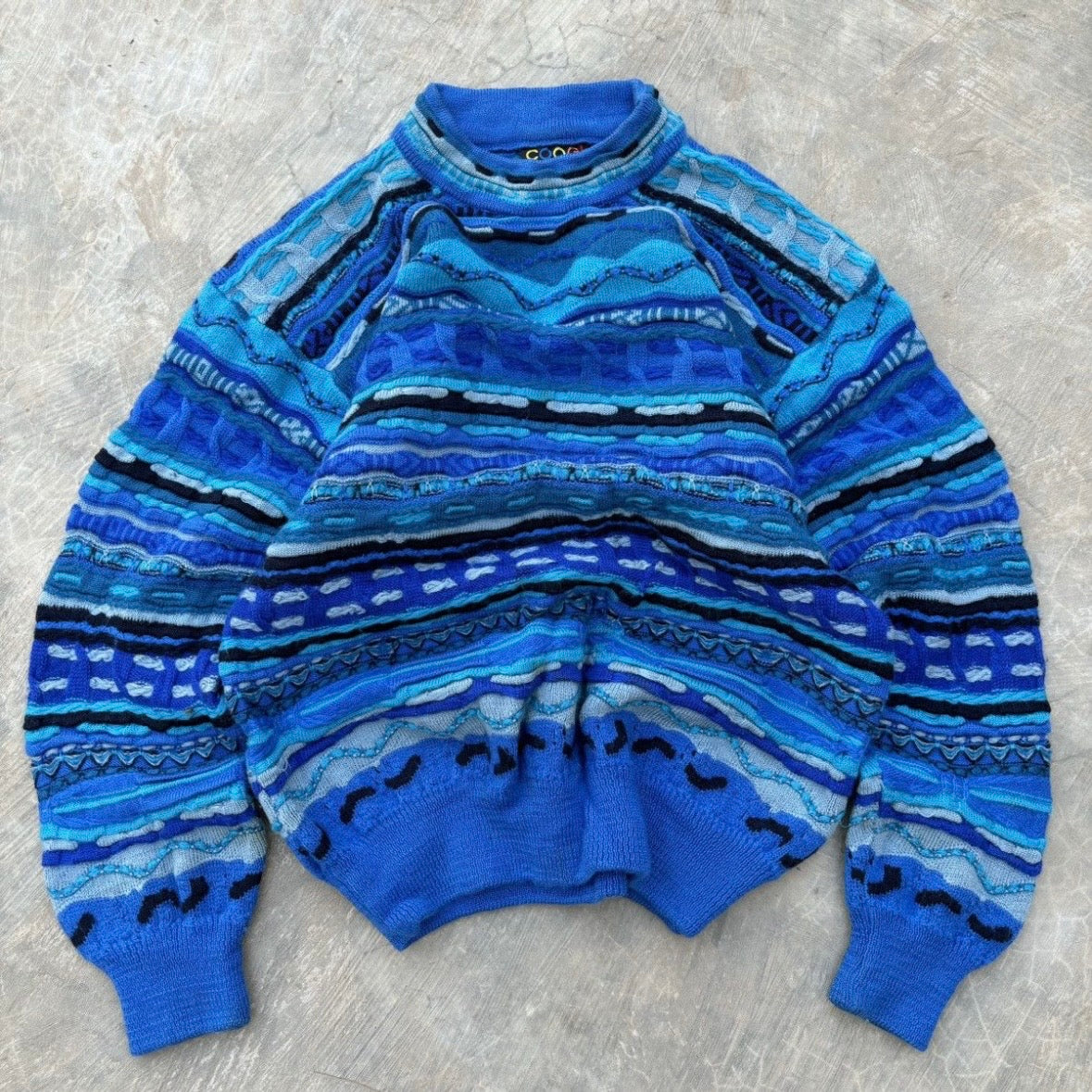 90s Coogi 3D Knitwear S/M
