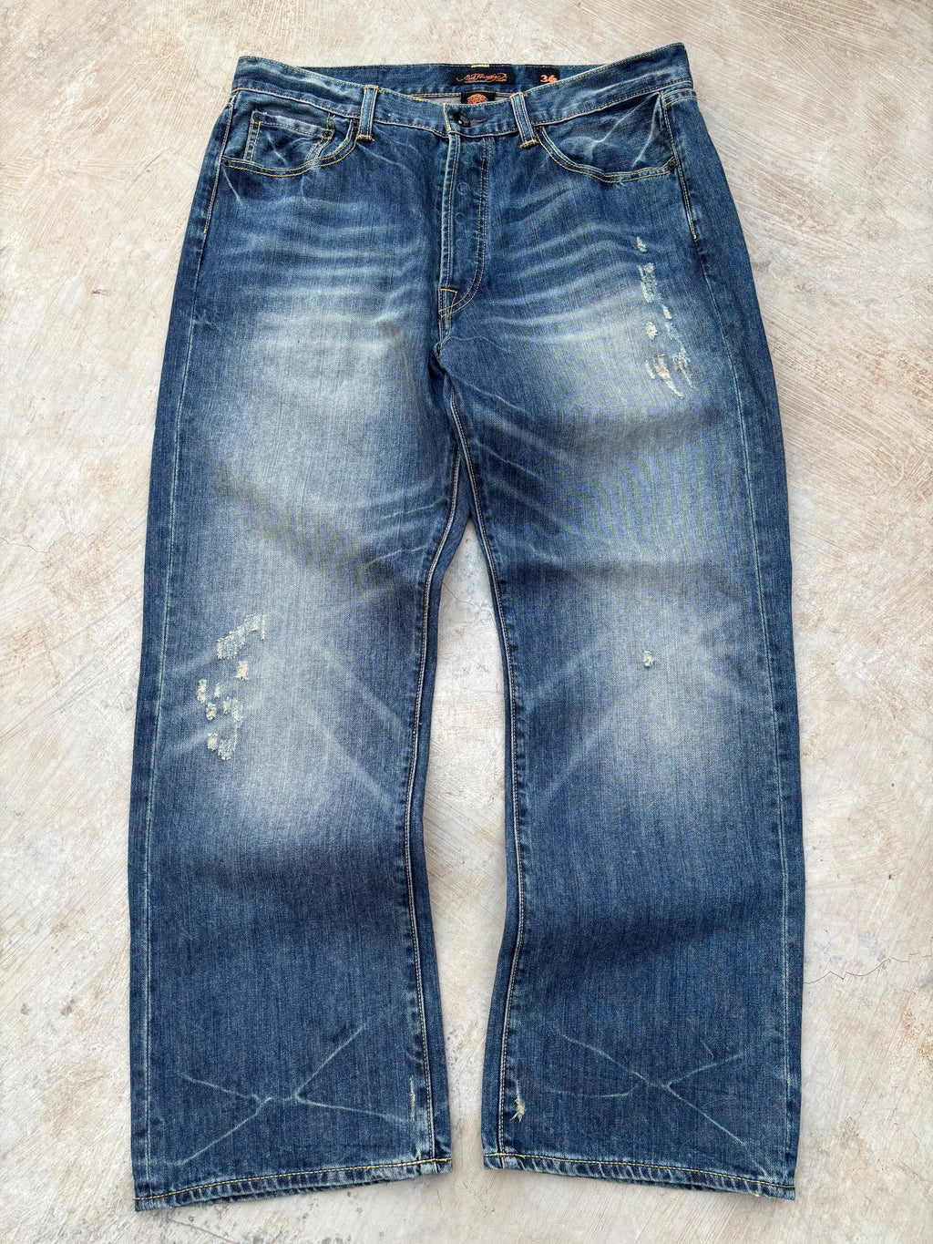 Vintage 00s Edhardy Y2k Spellout Pant 36