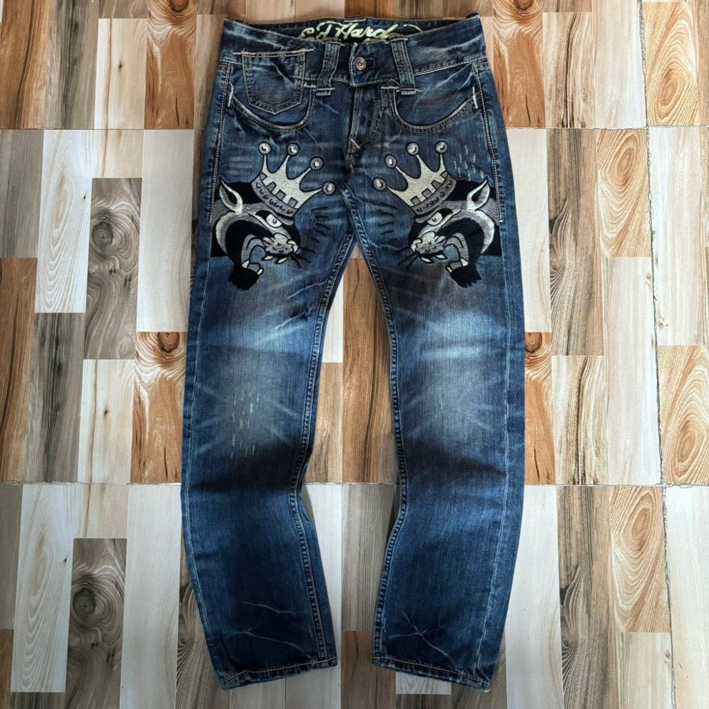 Vintage Edhardy Y2K Jeans 34
