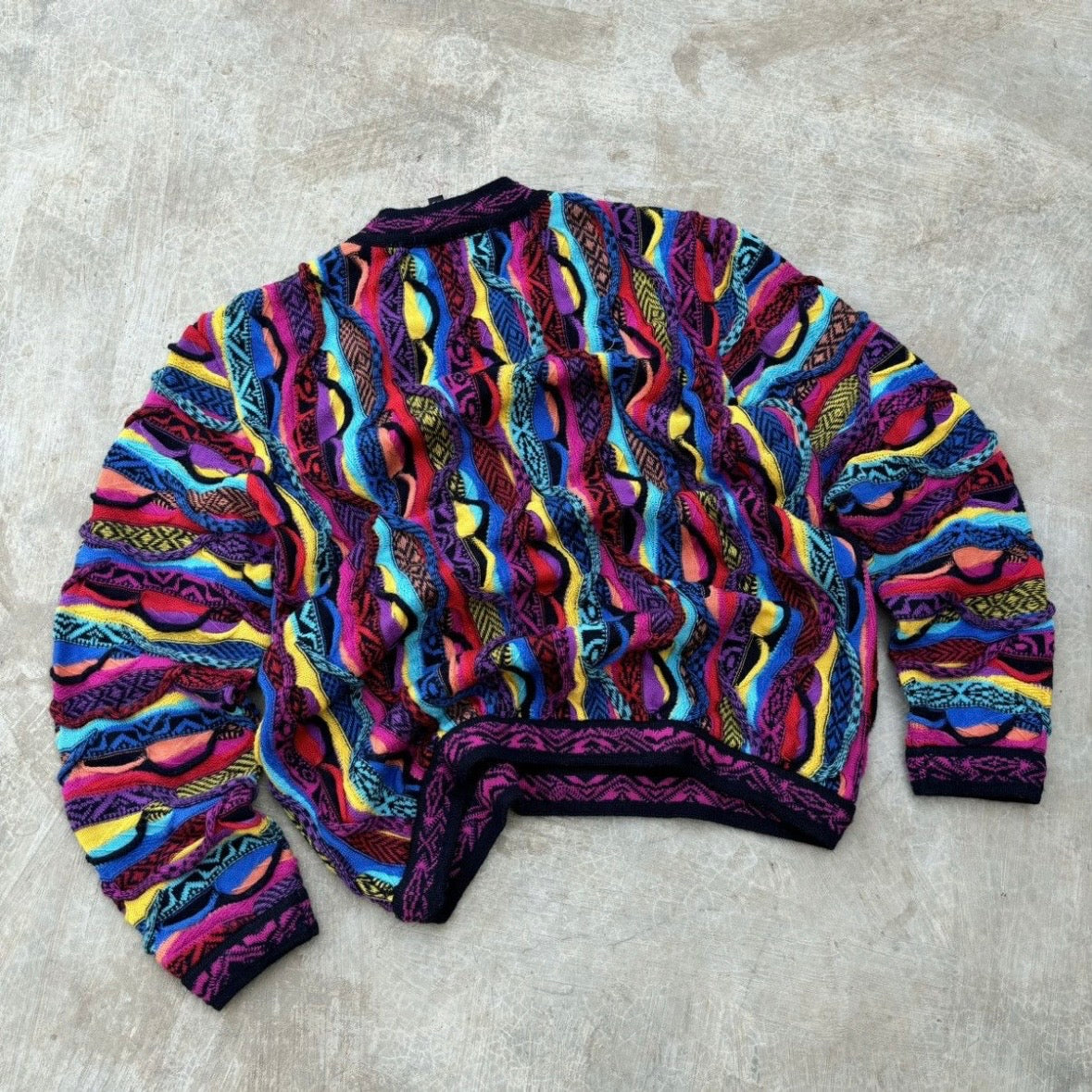 Vintage 90s Coogi Multi Colour Knitwear M