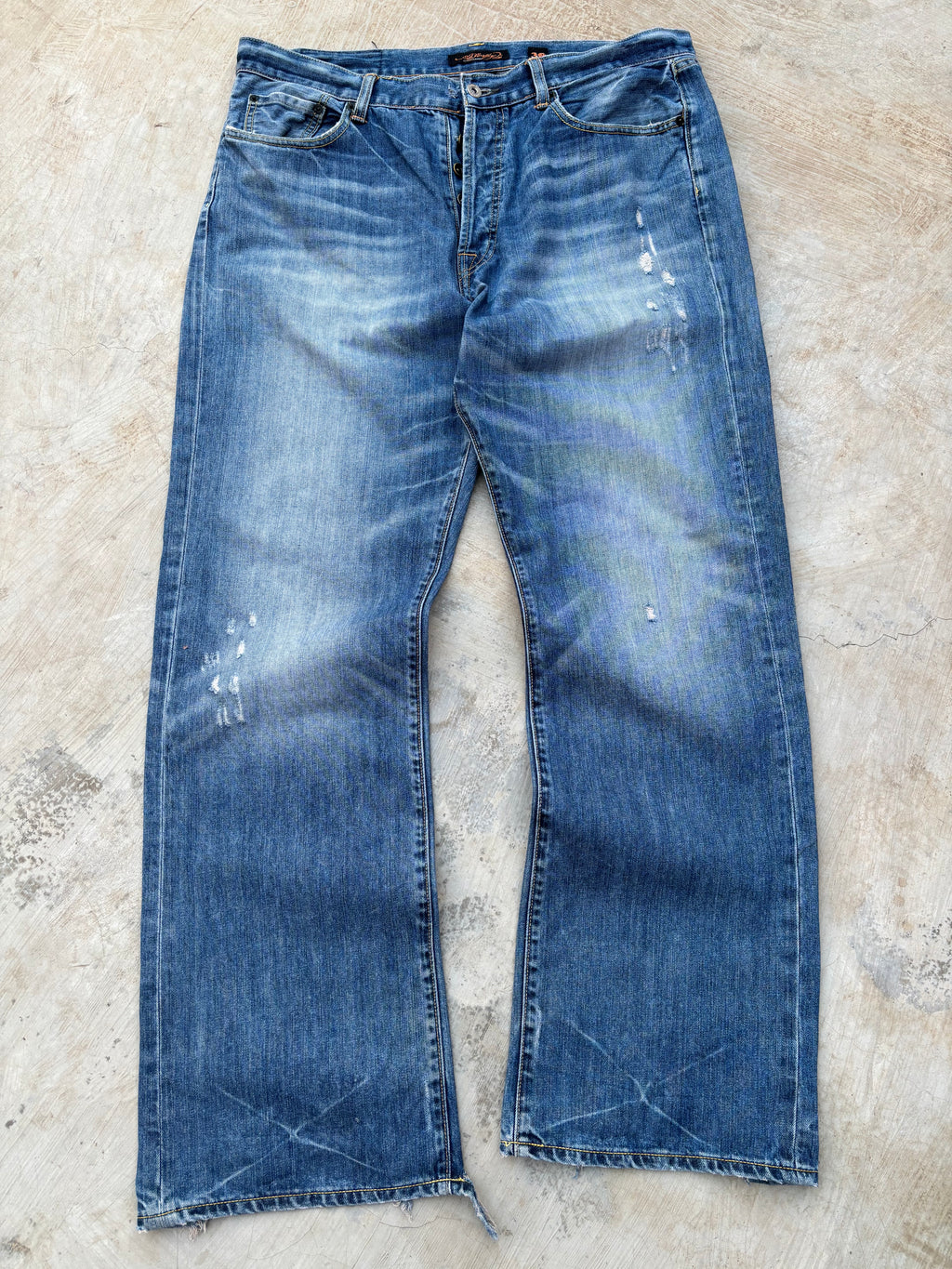 Vintage 00s Edhardy Bootcut Spellout Pant 38