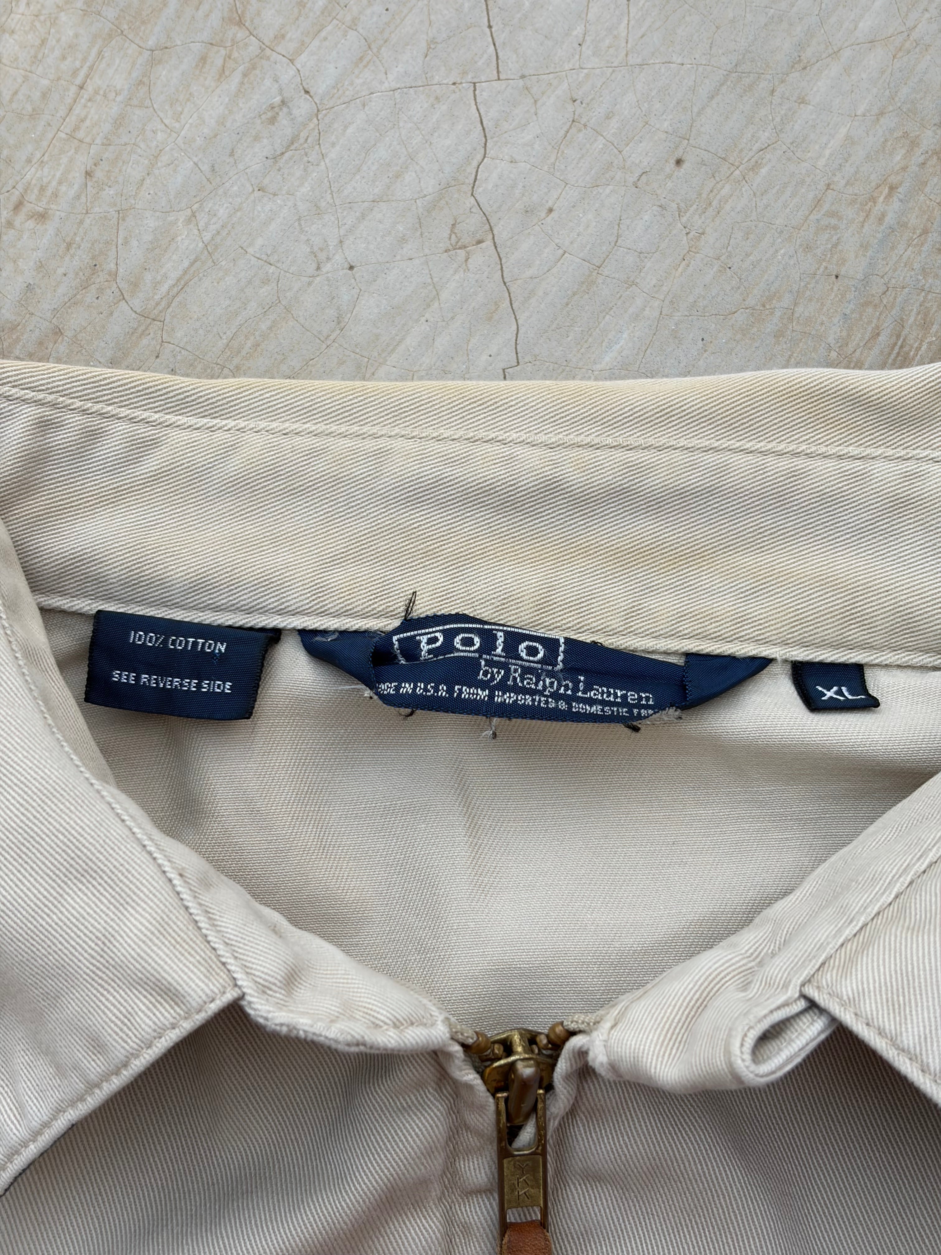 Vintage 90s Polo Ralph Lauren Harrington Jacket XL/XXL