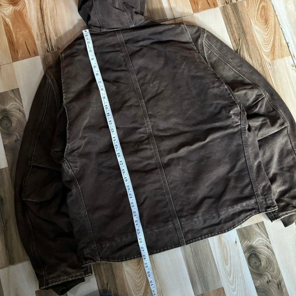 Vintage 00s Carhartt Hooded Active Jacket J141DKB L