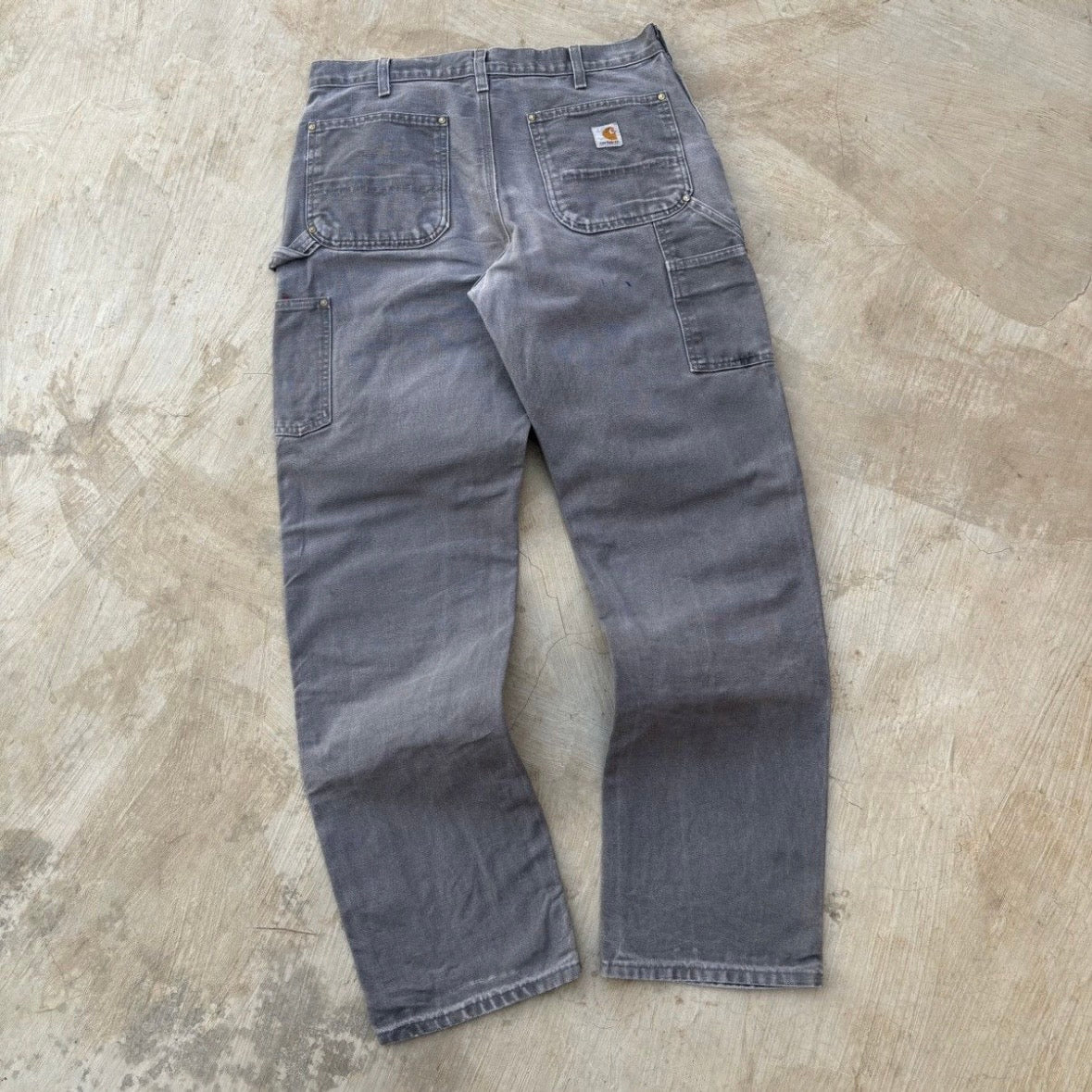 Vintage Sunfaded Carhartt Double Knee B01 GVL 34