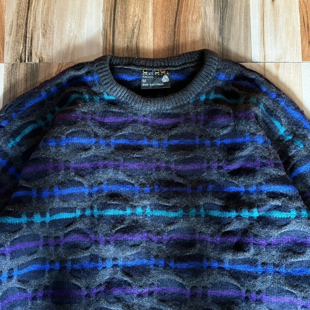 Vintage 90s Crop Coogi Knitwear L