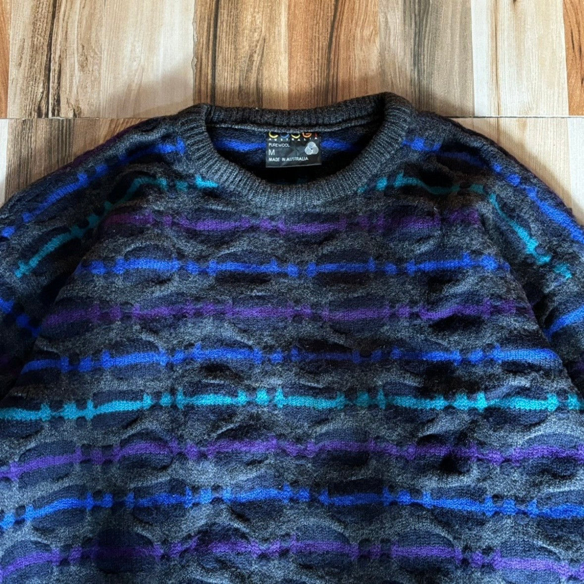 Vintage 90s Crop Coogi Knitwear L