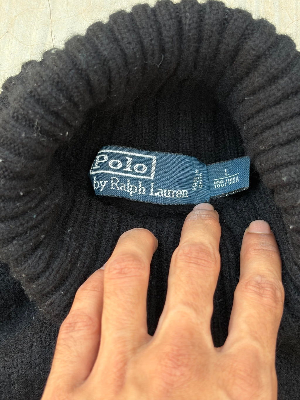 Rare Vintage Polo Ralph Lauren Polo Bear Equestrian Sweater S/M