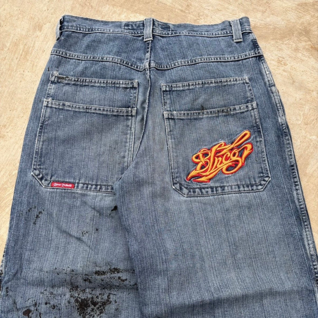 Vintage 90s Jnco Spell Out Jeans 36