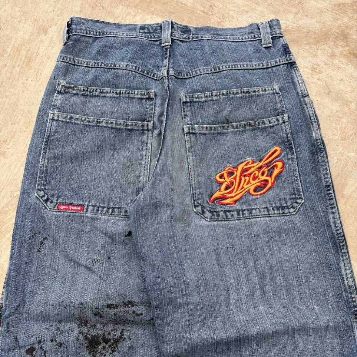Vintage 90s Jnco Spell Out Jeans 36