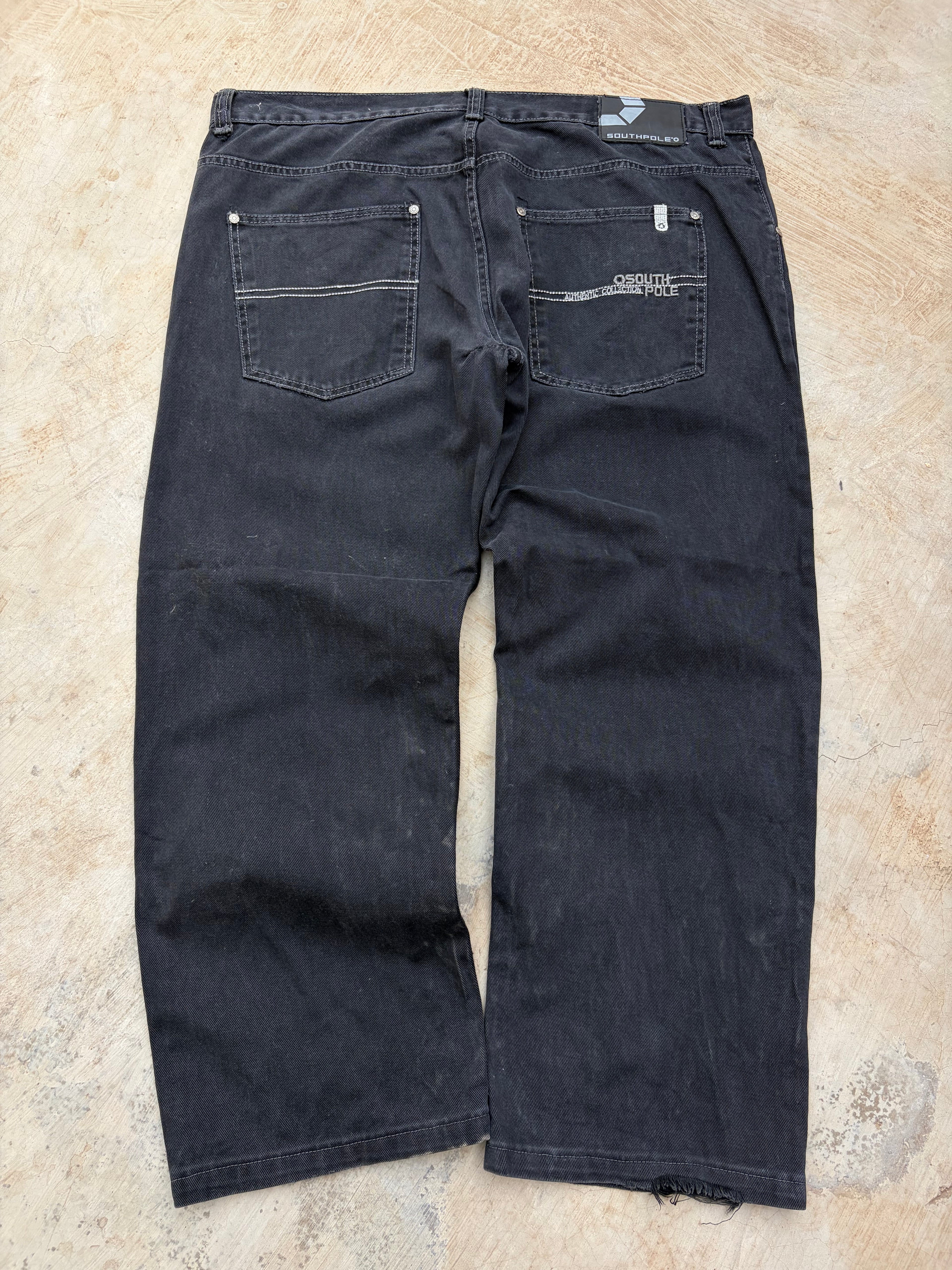 Vintage 00s South Pole SpellOut Jeans 40