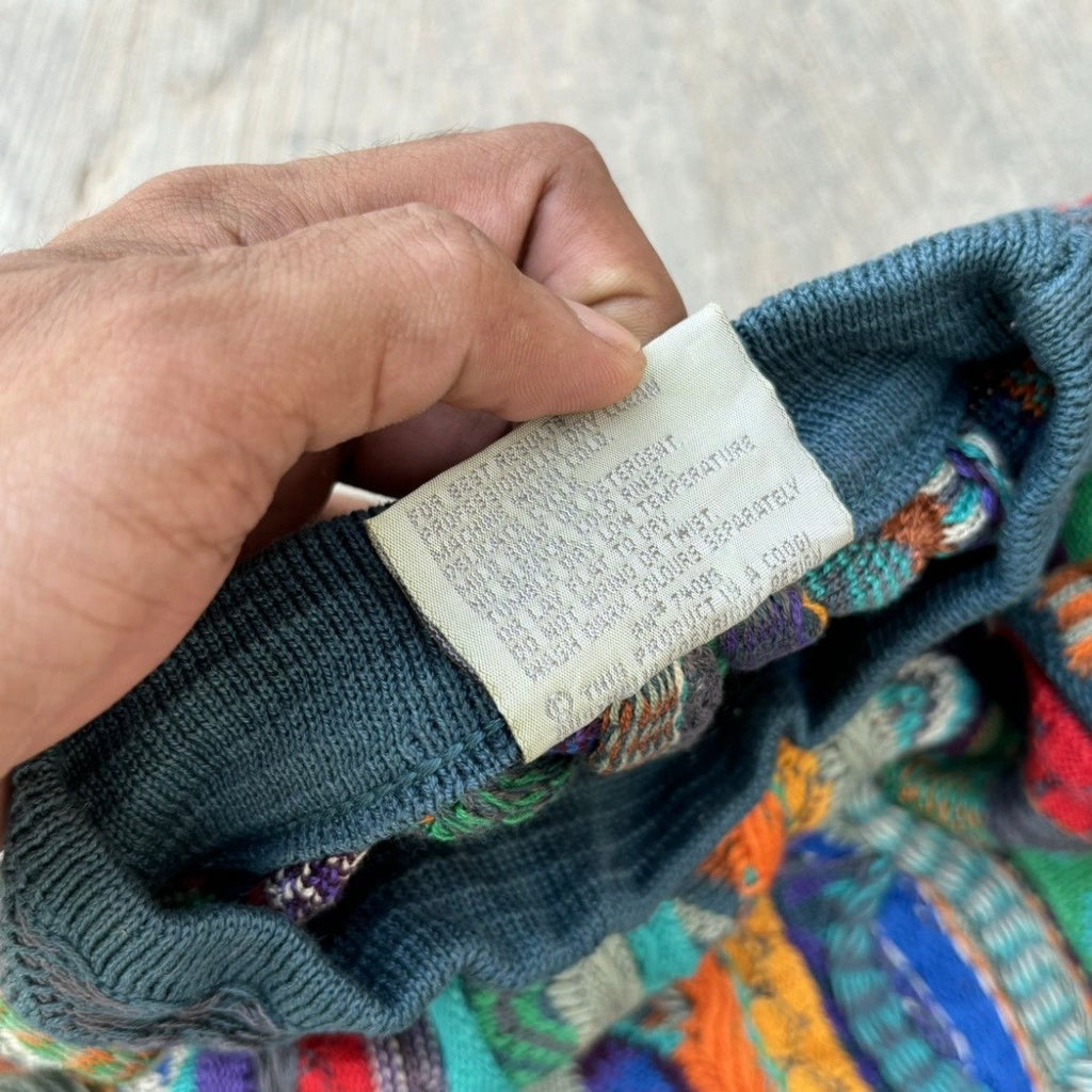 Vintage 90s Coogi 3D Knitwear L