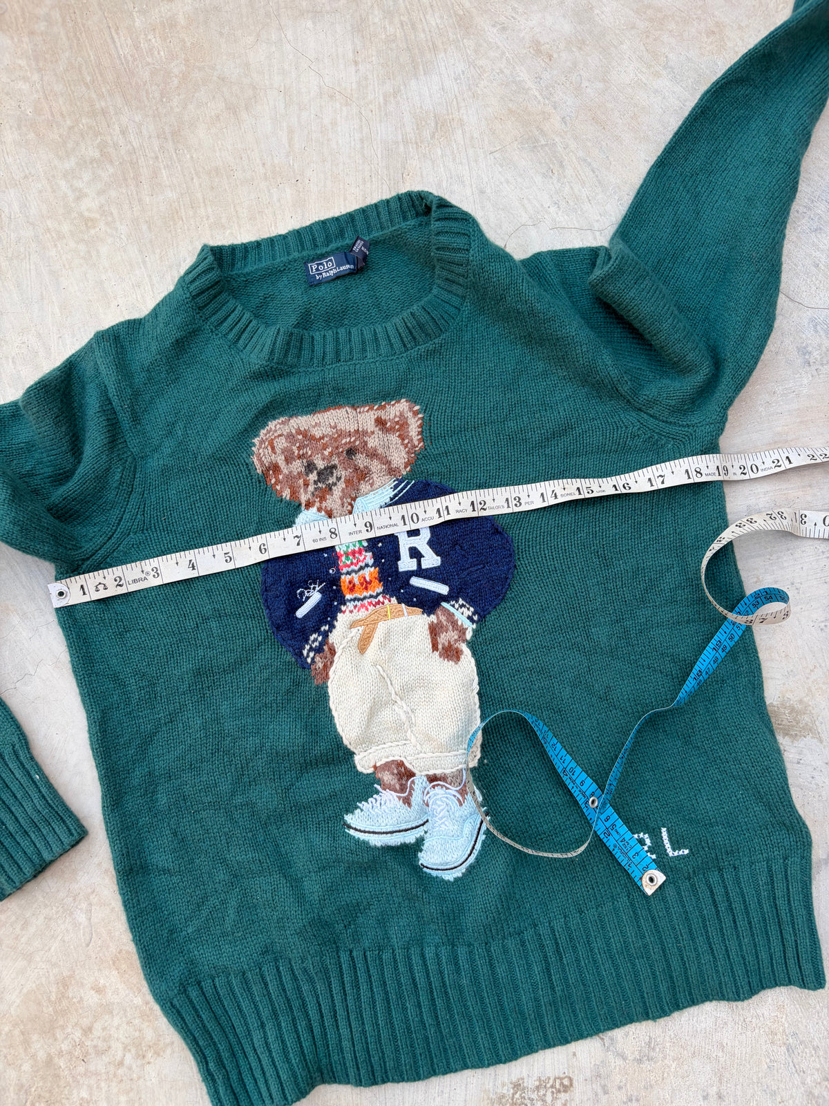 Vintage Polo Ralph Lauren Polo Bear Sweater S