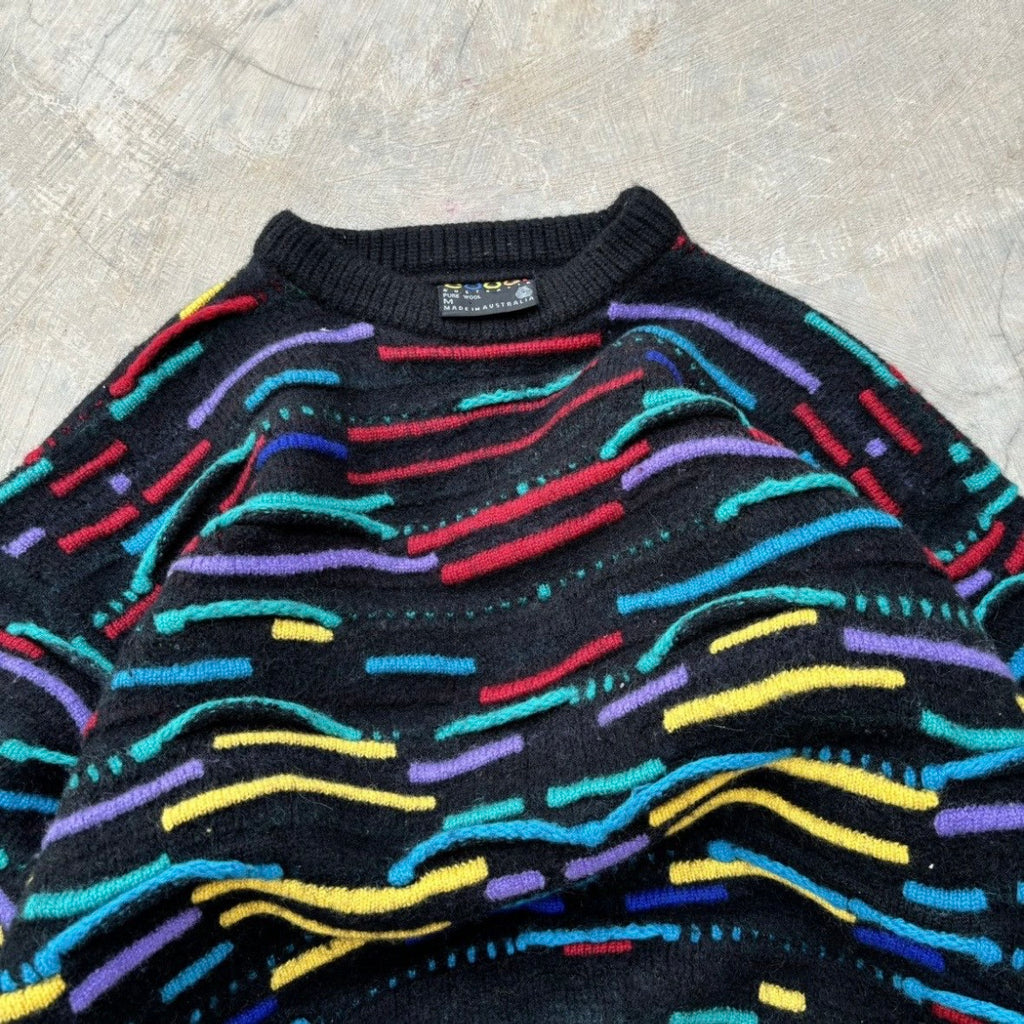 Vintage 90s Coogi Illusion Knitwear M