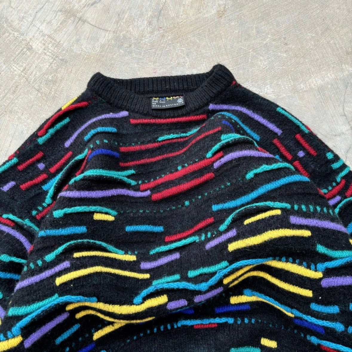 Vintage 90s Coogi Illusion Knitwear M