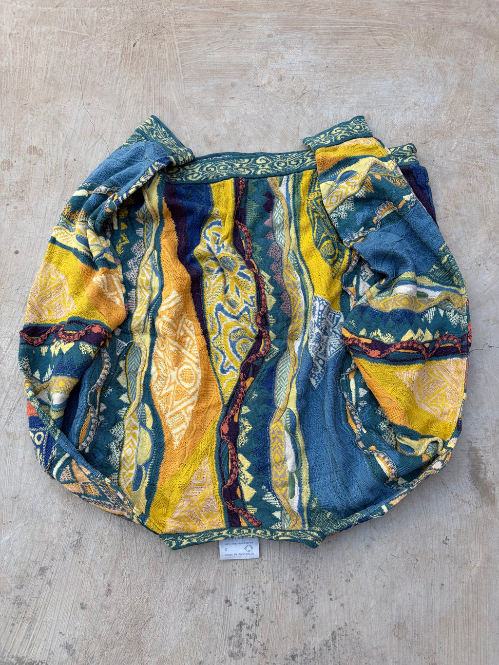 Vintage 90s Coogi Australia Mercerised Cotton Knit Sweater L