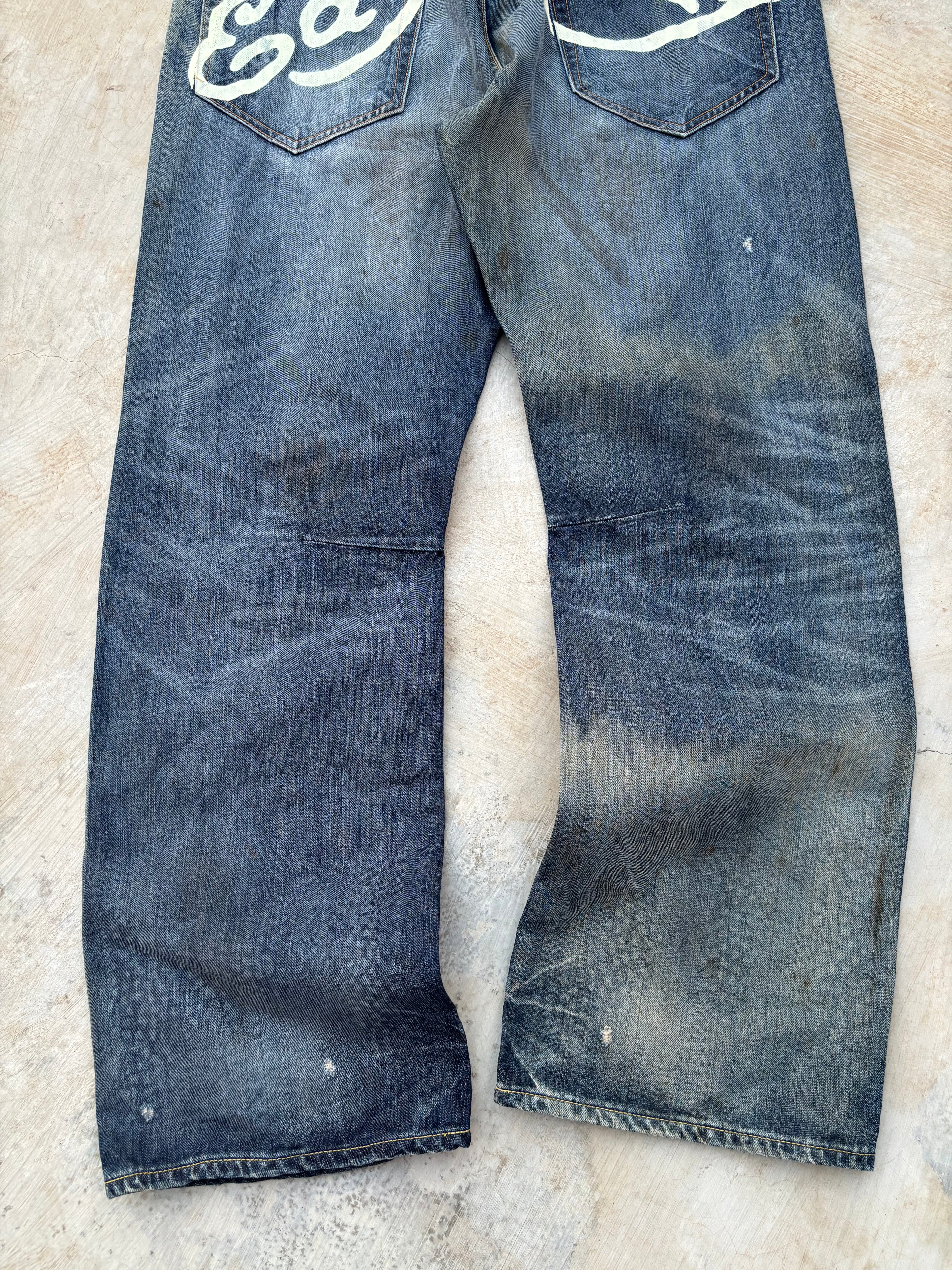 Vintage 00s Edhardy Y2K Spellout Pant 40