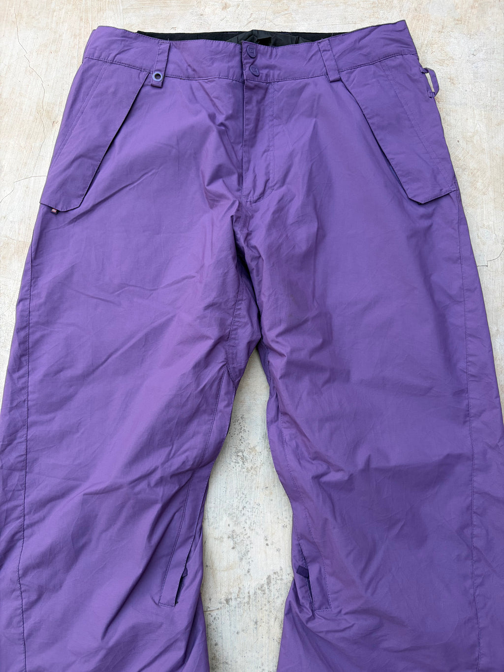 Vintage 00s Quiksilver Purple Insulated Snow Ski Pants 34