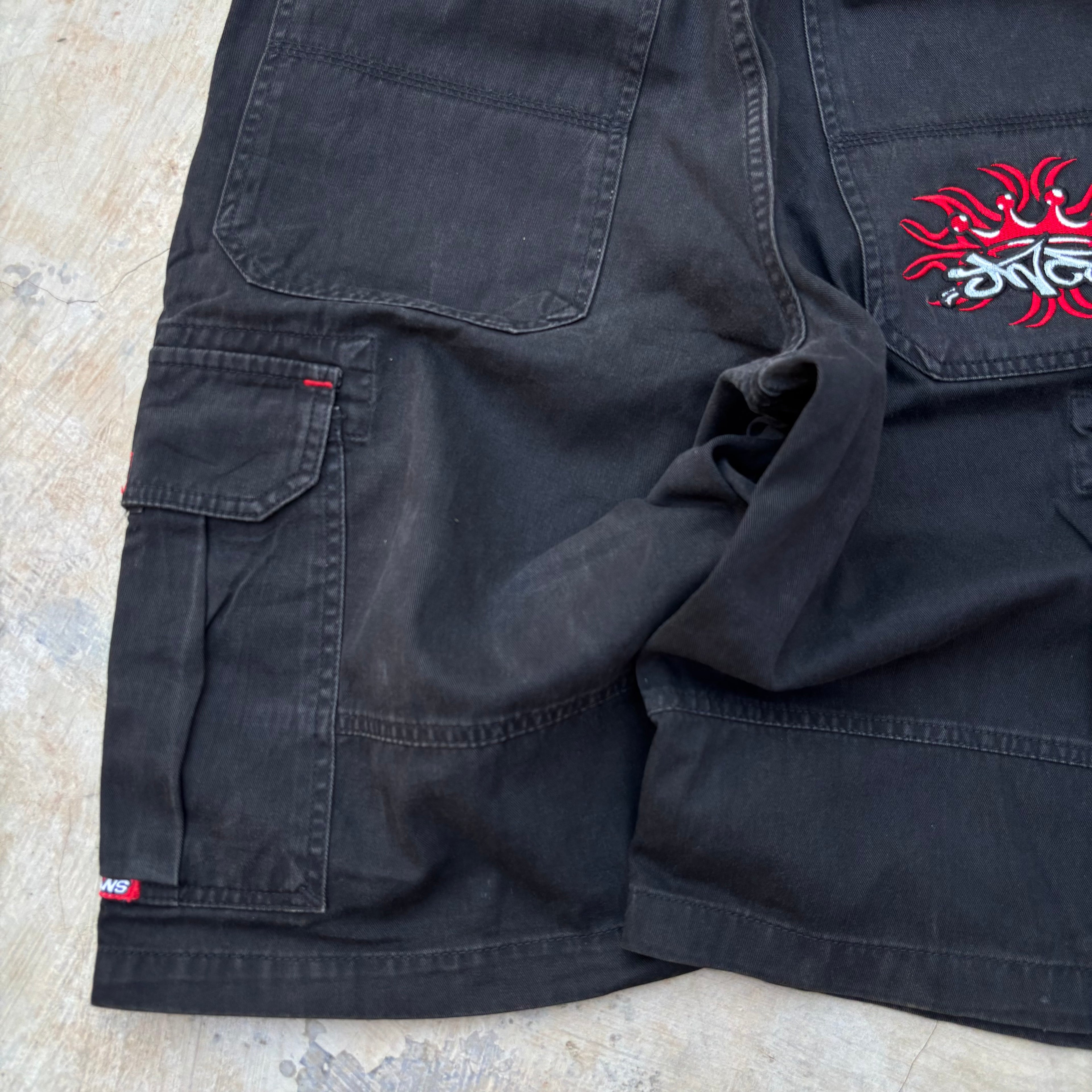 Vintage 90s Jncos Spell Out Jorts 32
