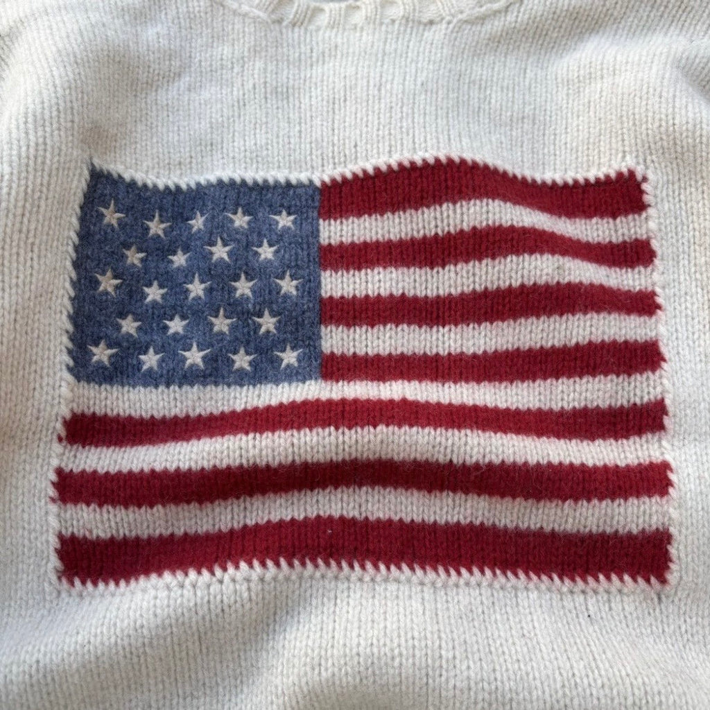 90s Polo Ralph Lauren Flag Knitwear M/L