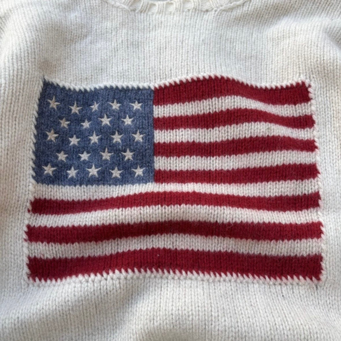 90s Polo Ralph Lauren Flag Knitwear M/L